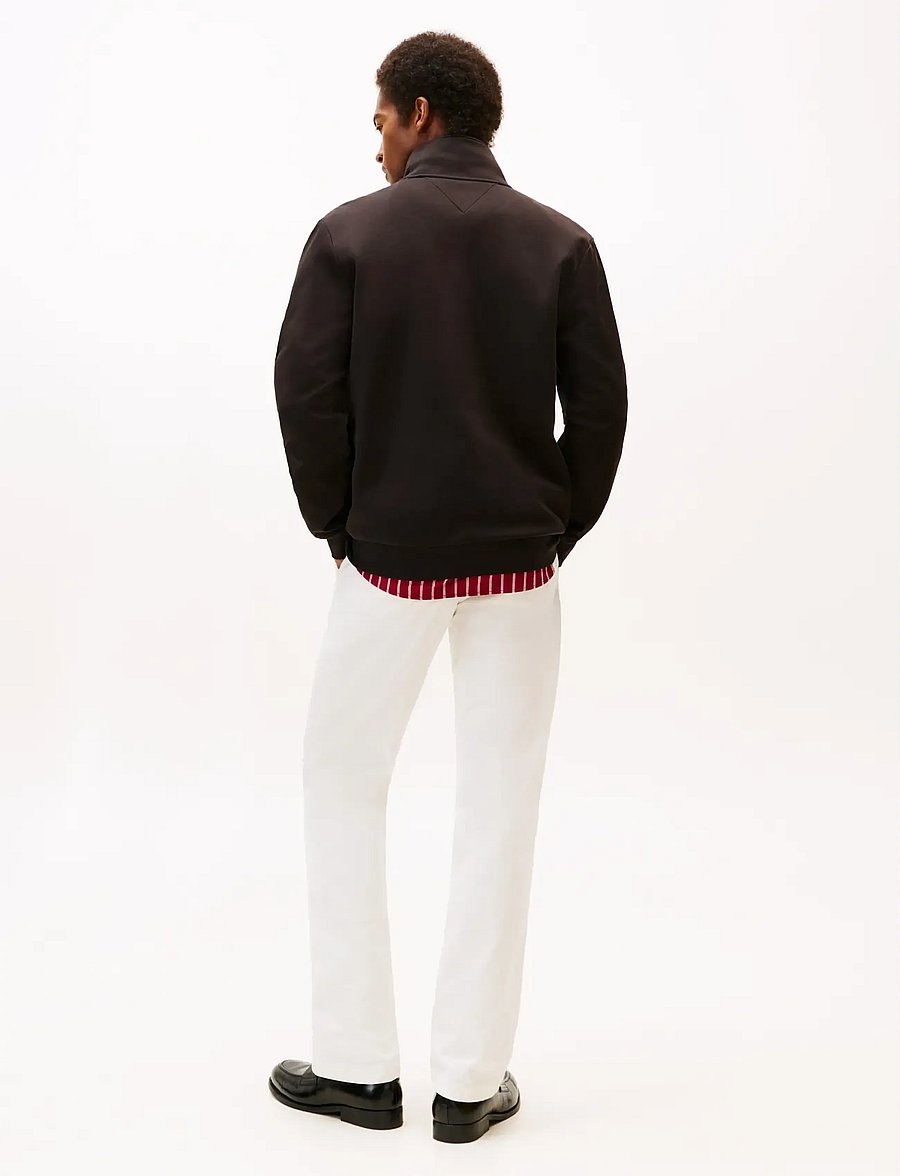 Tommy Hilfiger - ESSENTIAL INTECHNO 1/4 ZIP - pullover mit halbem reißverschluss - black - 5