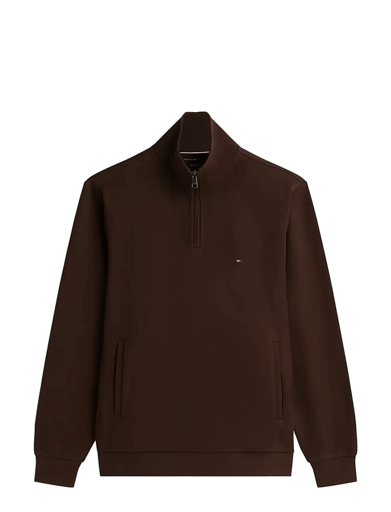 Tommy Hilfiger - ESSENTIAL INTECHNO 1/4 ZIP - pullover mit halbem reißverschluss - chocolate - 1