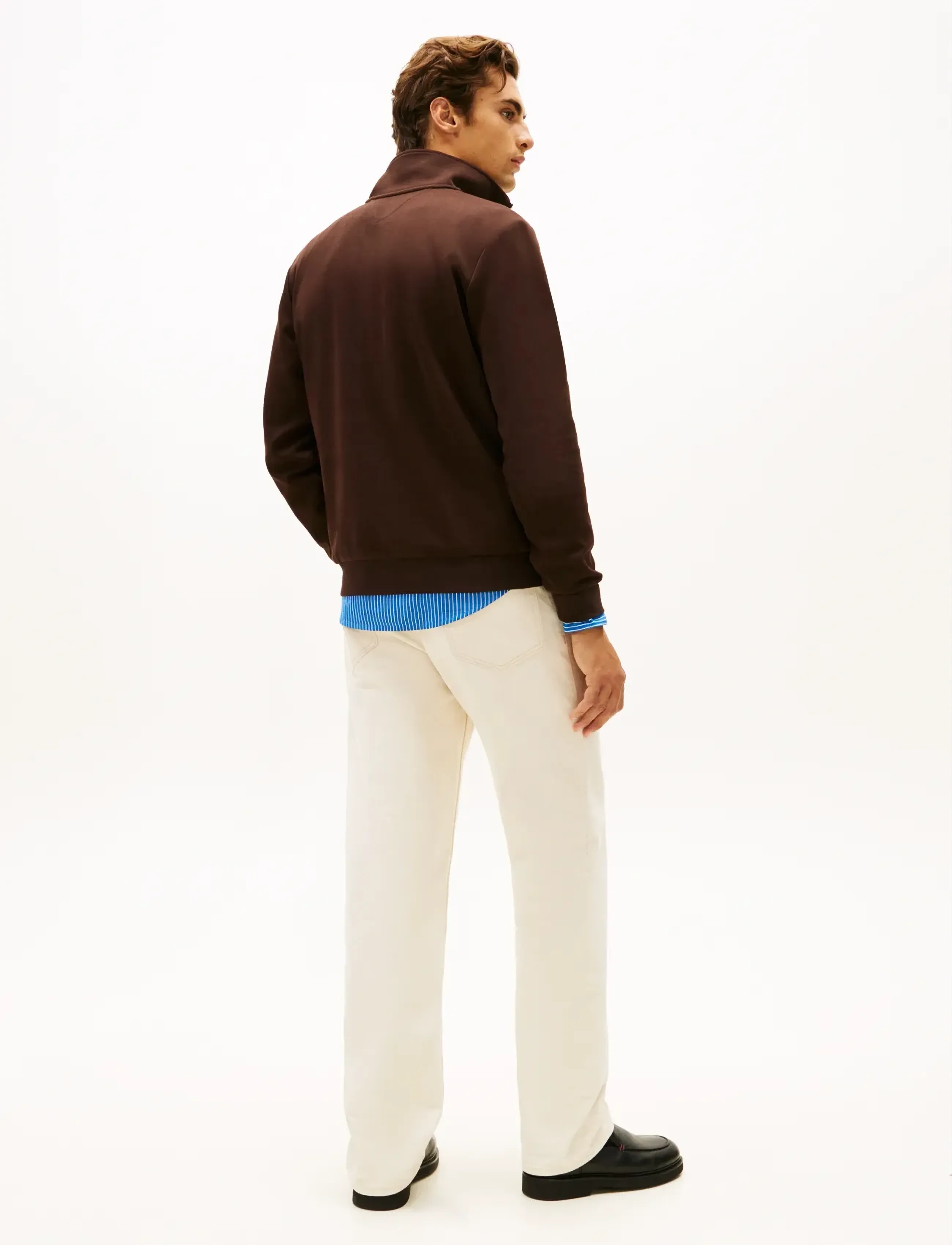 Tommy Hilfiger - ESSENTIAL INTECHNO 1/4 ZIP - tõmblukk-kaelusega džemprid - chocolate - 3