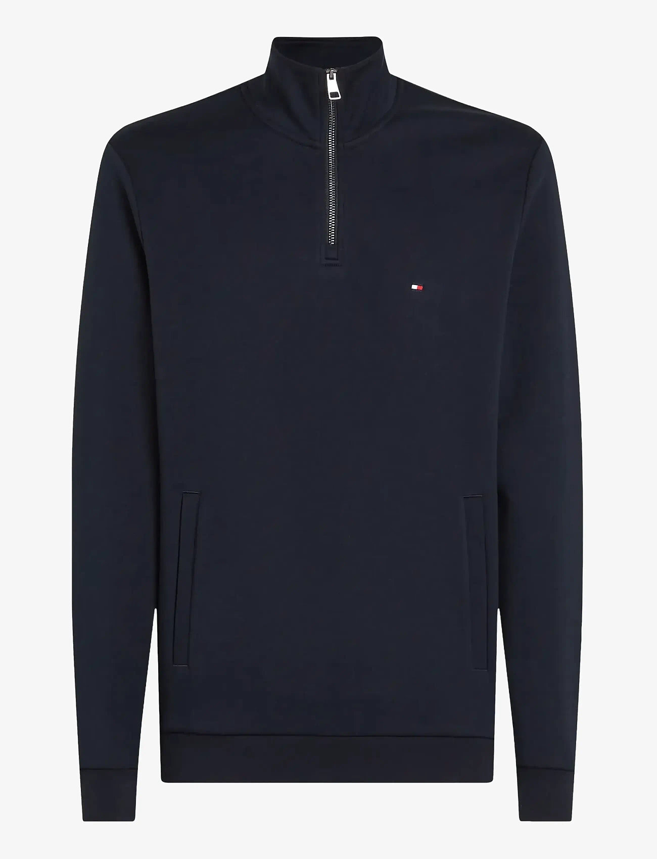 Tommy Hilfiger - ESSENTIAL INTECHNO 1/4 ZIP - halfzip strik - desert sky - 1