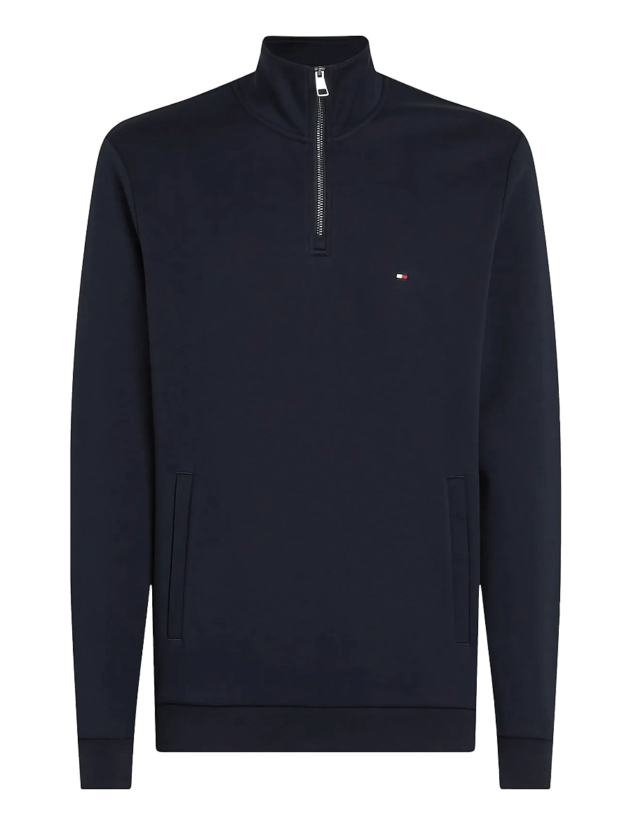 Tommy Hilfiger - ESSENTIAL INTECHNO 1/4 ZIP - pullover mit halbem reißverschluss - desert sky - 1