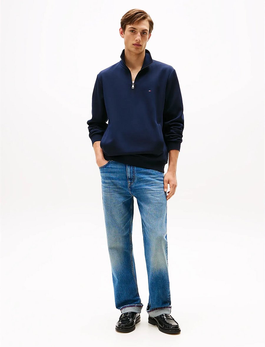 Tommy Hilfiger - ESSENTIAL INTECHNO 1/4 ZIP - pullover mit halbem reißverschluss - desert sky - 3