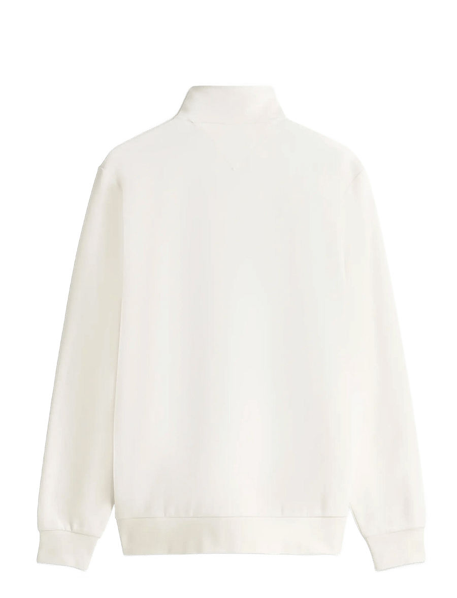 Tommy Hilfiger - ESSENTIAL INTECHNO 1/4 ZIP - swetry zapinane do połowy - ivory petal - 1