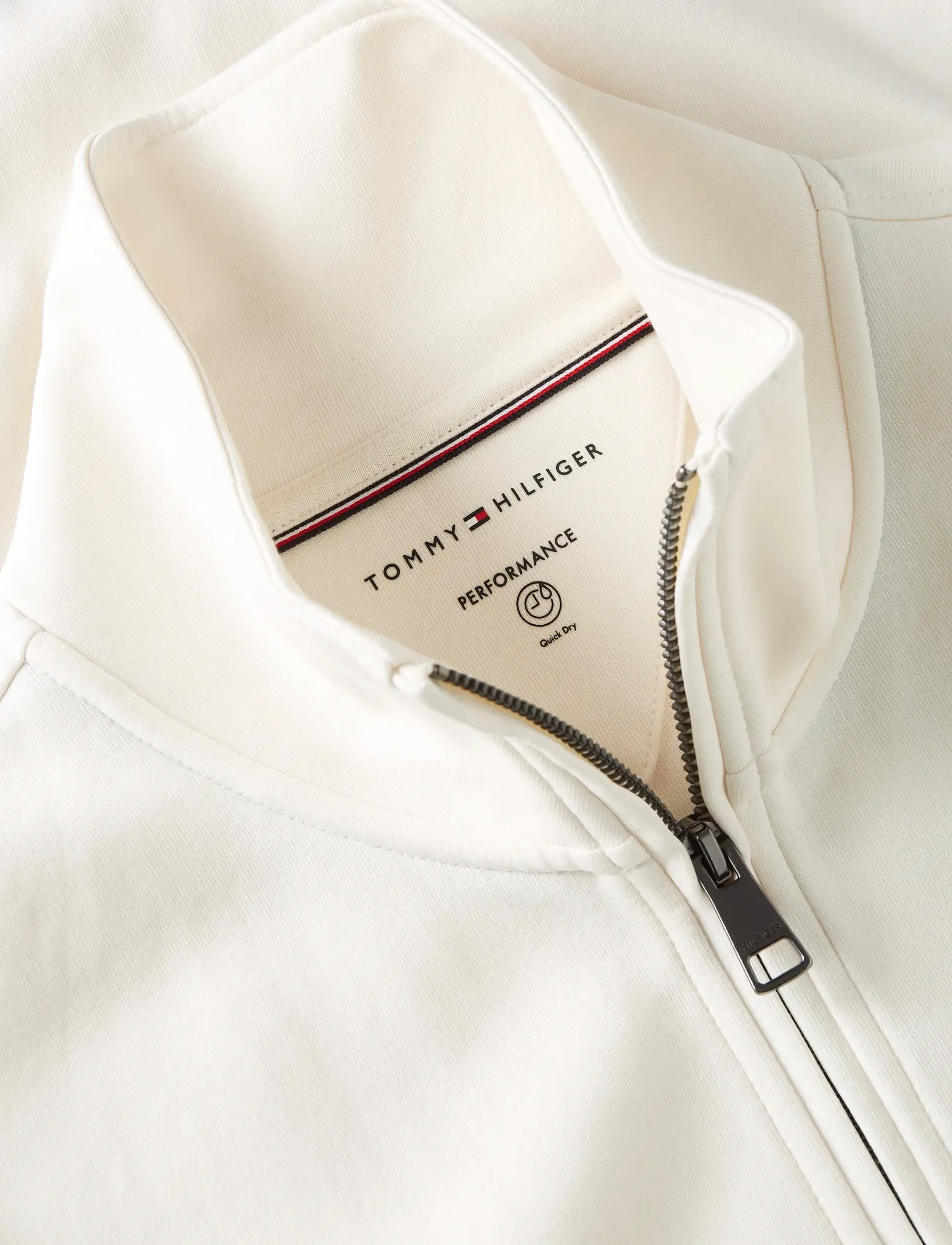 Tommy Hilfiger - ESSENTIAL INTECHNO 1/4 ZIP - half zip jumpers - ivory petal - 2