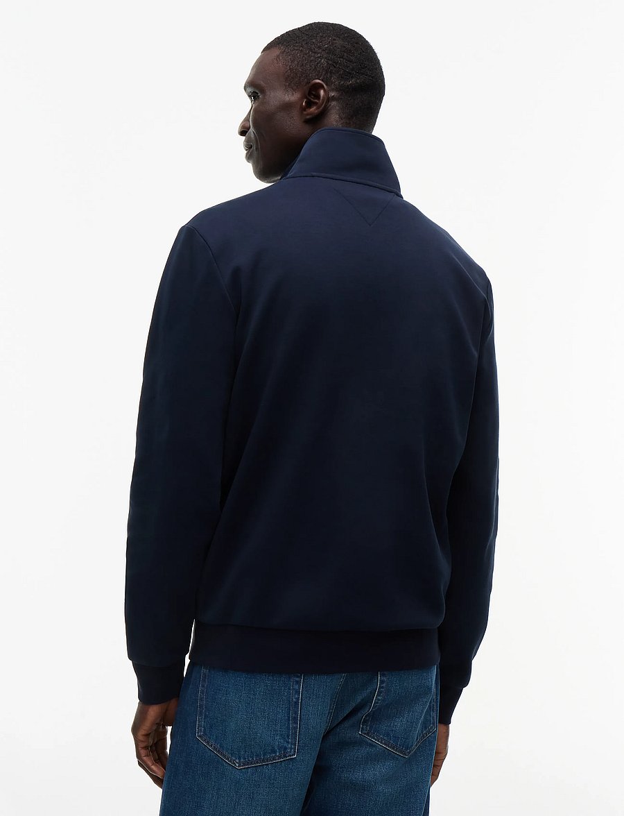 Tommy Hilfiger - ESSENTIAL INTECHNO 1/4 ZIP - poolpika lukuga džemprid - navy blue - 3