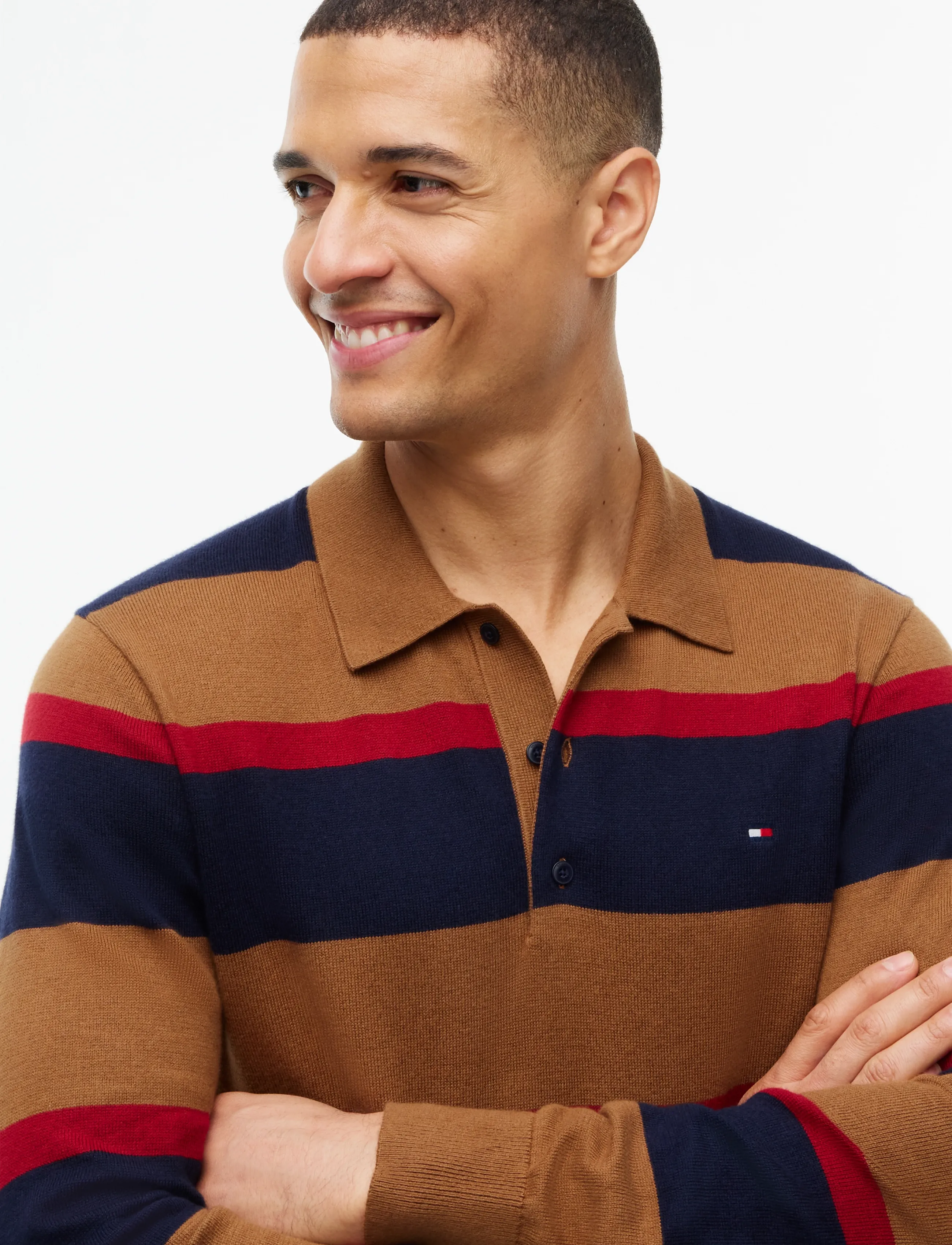 Pima Org Ctn Cashmere Ls Polo 3