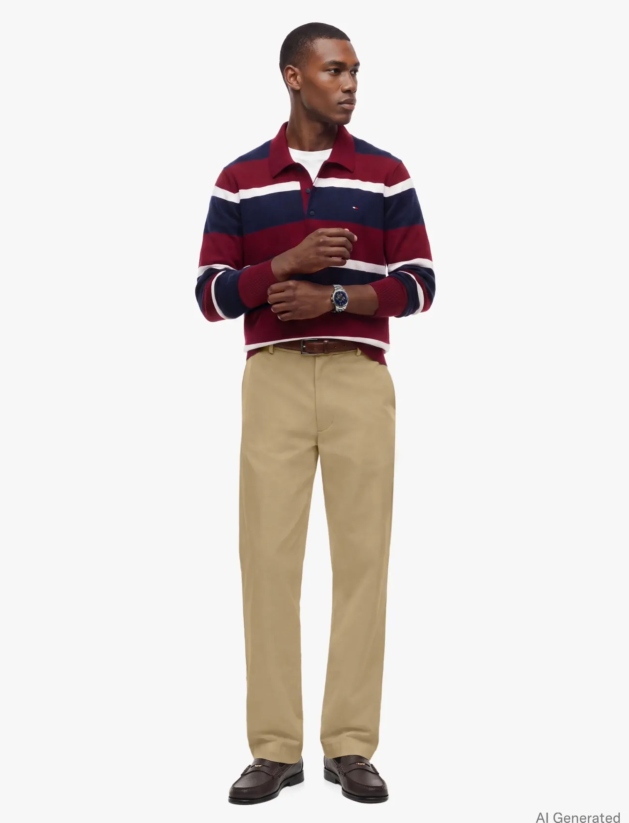 Pima Org Ctn Cashmere Ls Polo 4