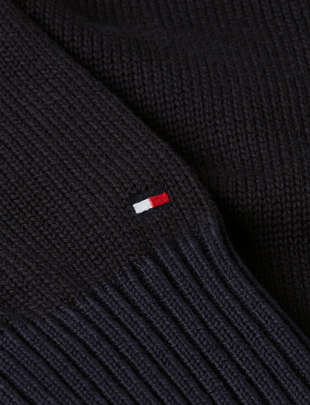 Tommy Hilfiger - MOULINE ZIP THRU - halfzip strik - desert sky / aegean sea mouline - 4