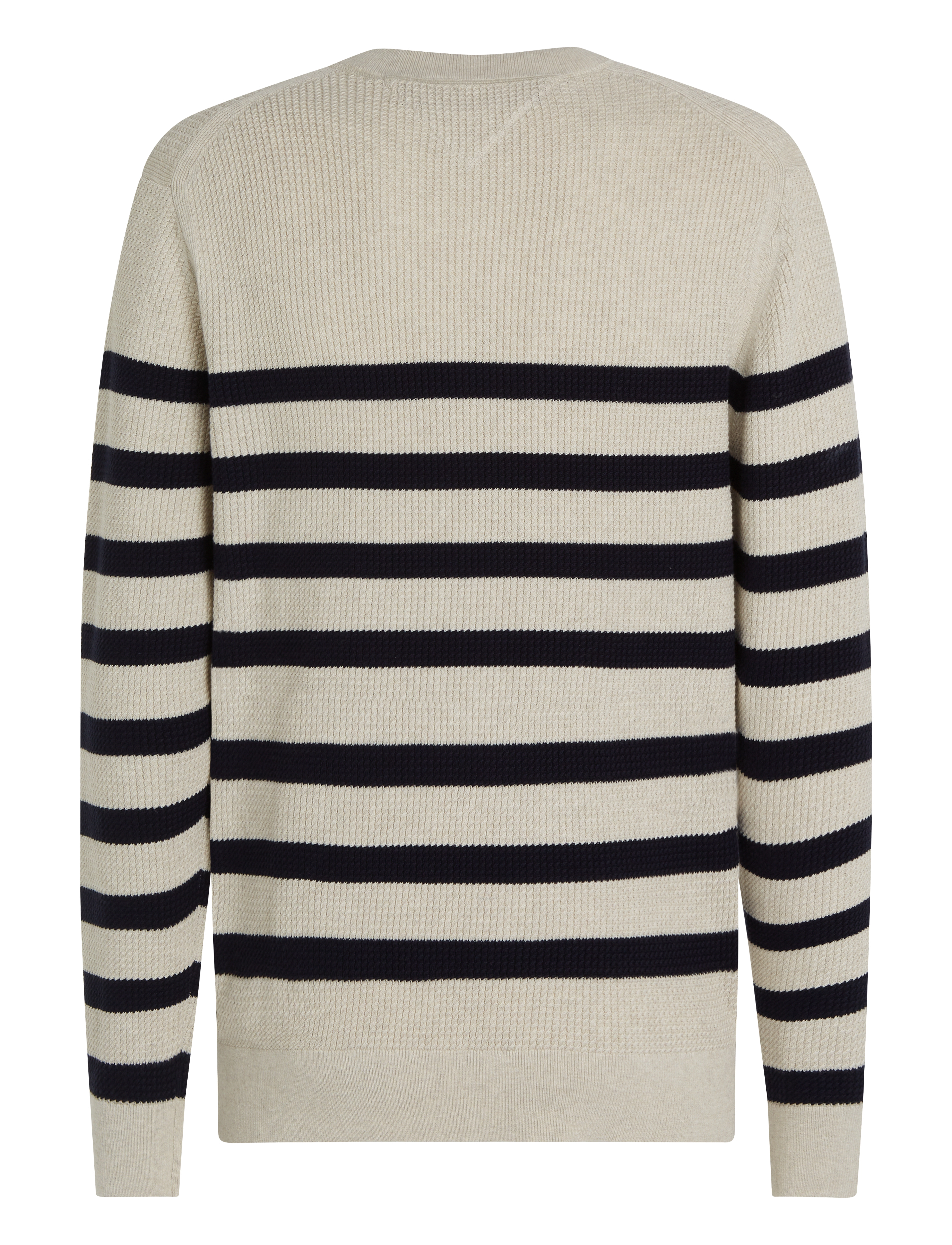 Tommy Hilfiger - STRUCTURE CREW  NK - oatmilk htr / desert sky - 5