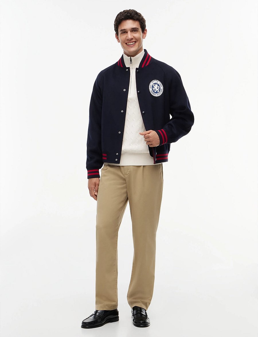 Tommy Hilfiger - CLASSIC COTTON CABLE ZIP MOCK - pullover mit halbem reißverschluss - ivory petal - 5
