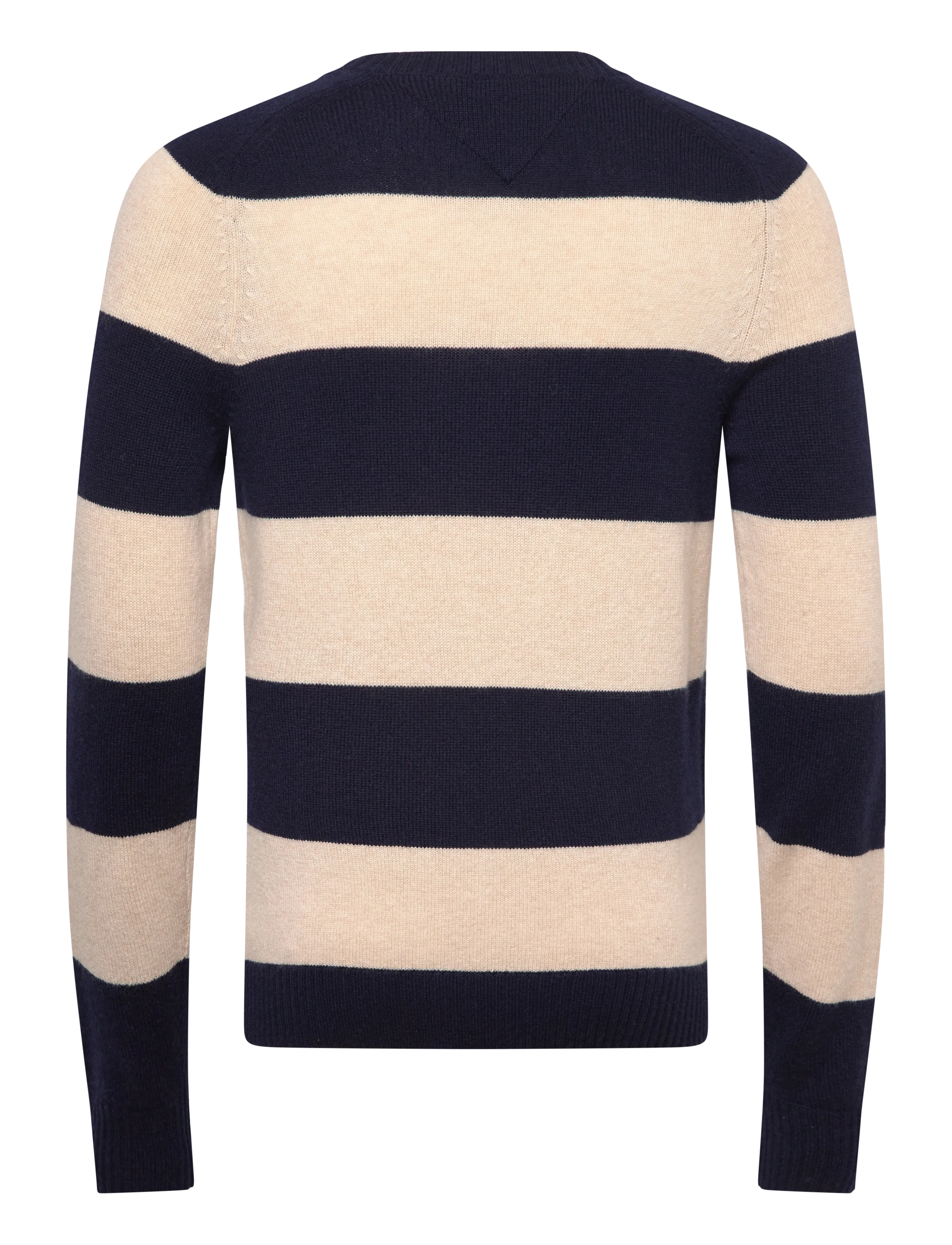 Tommy Hilfiger - LAMBSWOOL CREW NECK - gebreide truien - desert sky newsprint htr - 2
