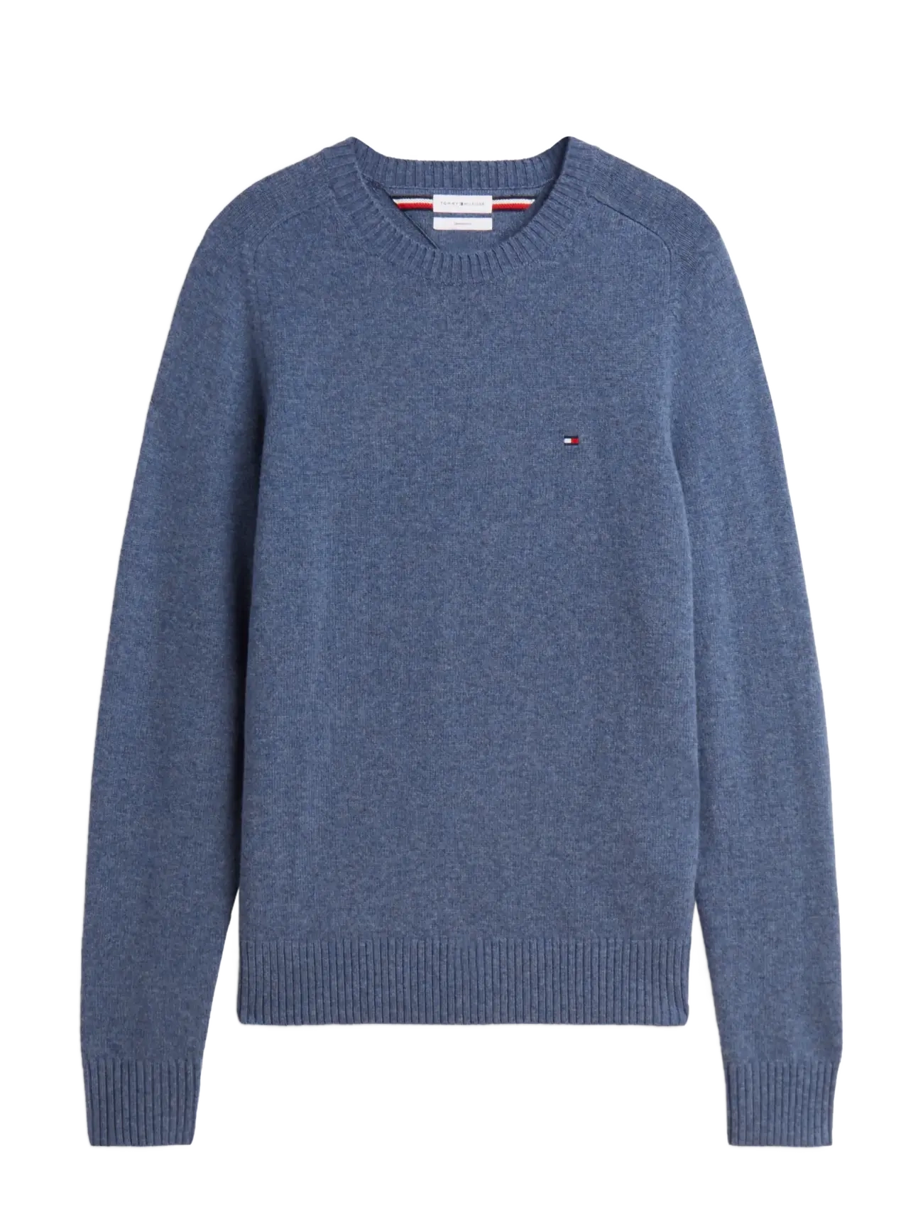 Tommy Hilfiger LAMBSWOOL CREW NECK - Tommy Hilfiger - AEGEAN SEA HEATHER / blue