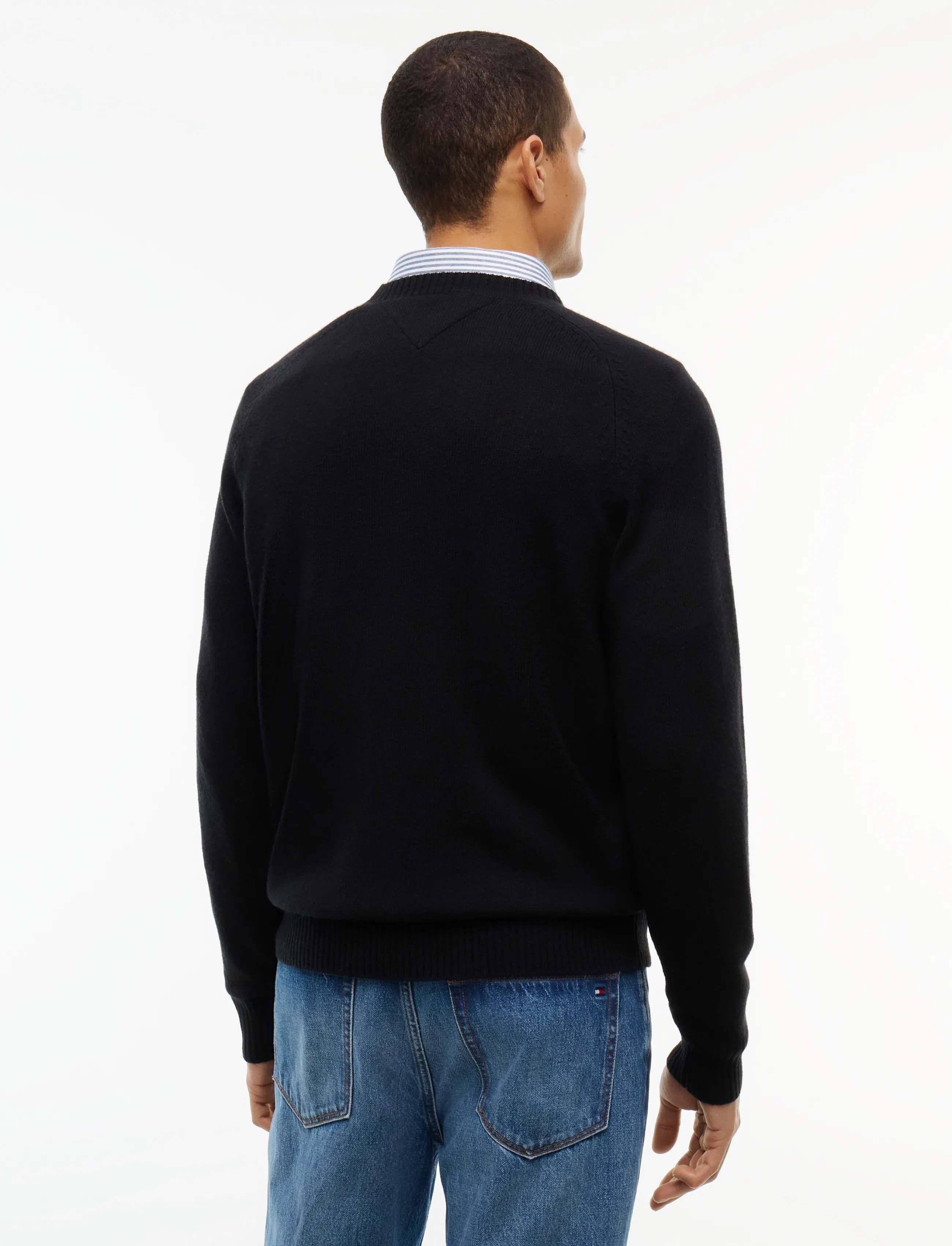 Tommy Hilfiger - LAMBSWOOL CREW NECK - rundhals - black - 2
