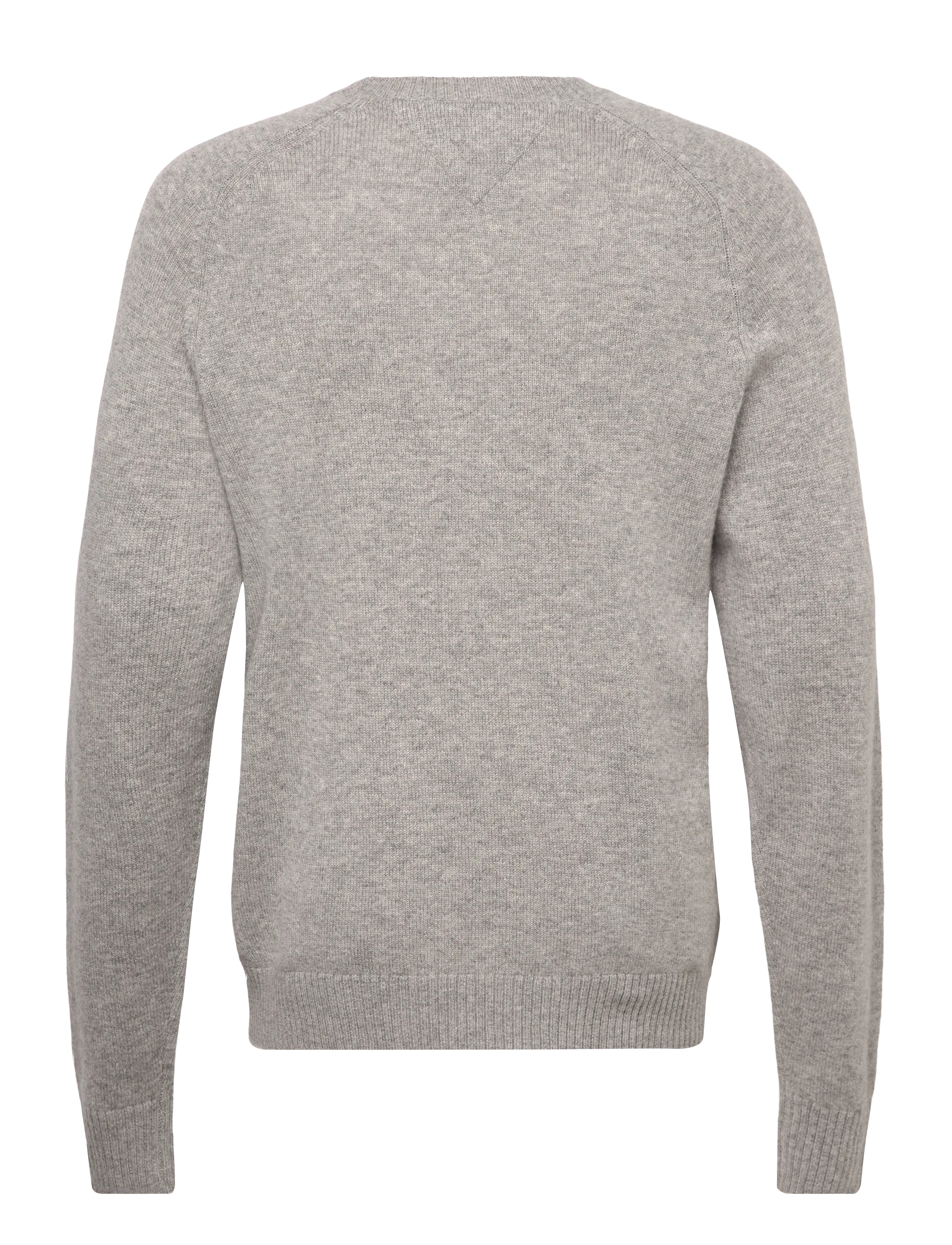 Tommy Hilfiger - LAMBSWOOL CREW NECK - round necks - light grey heather - 1