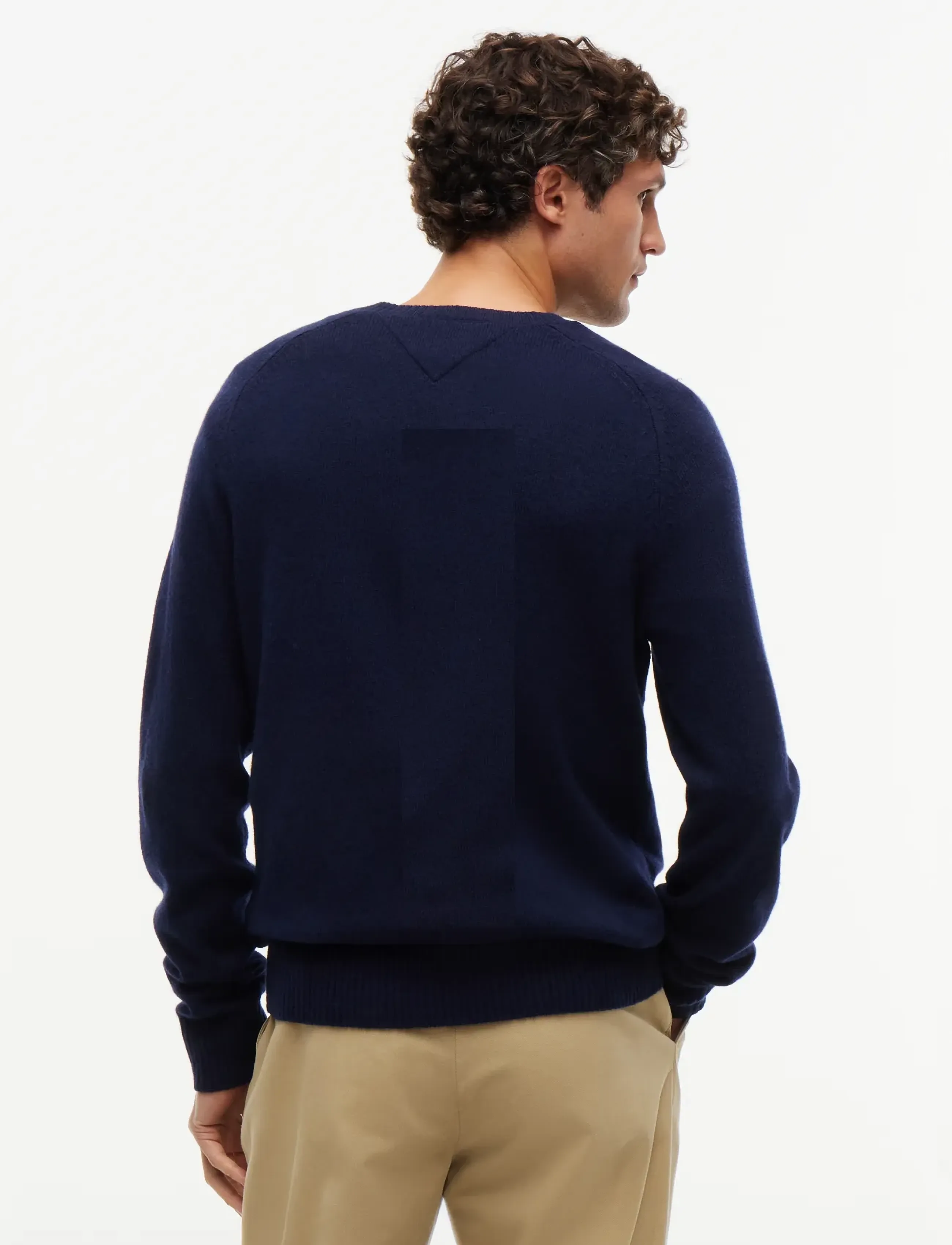 Tommy Hilfiger - LAMBSWOOL CREW NECK - rundhalsad - navy blue - 3