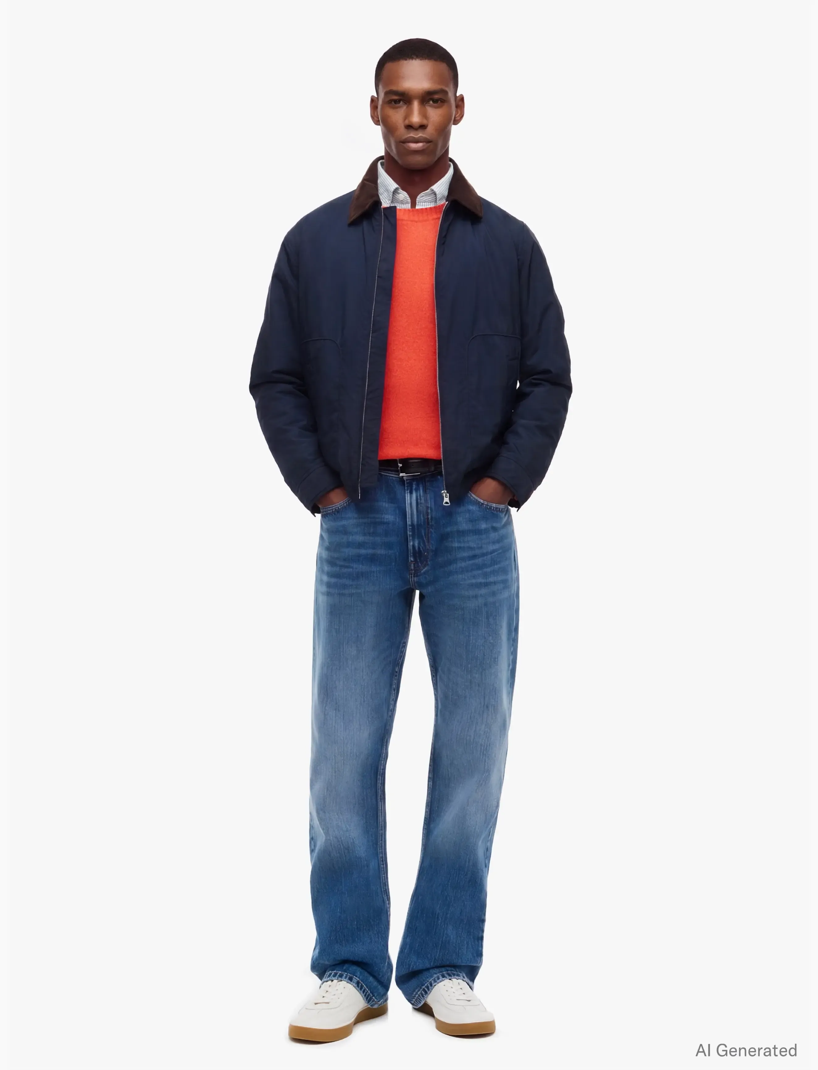 Tommy Hilfiger - LAMBSWOOL CREW NECK - rund hals - radiant orange heather - 4