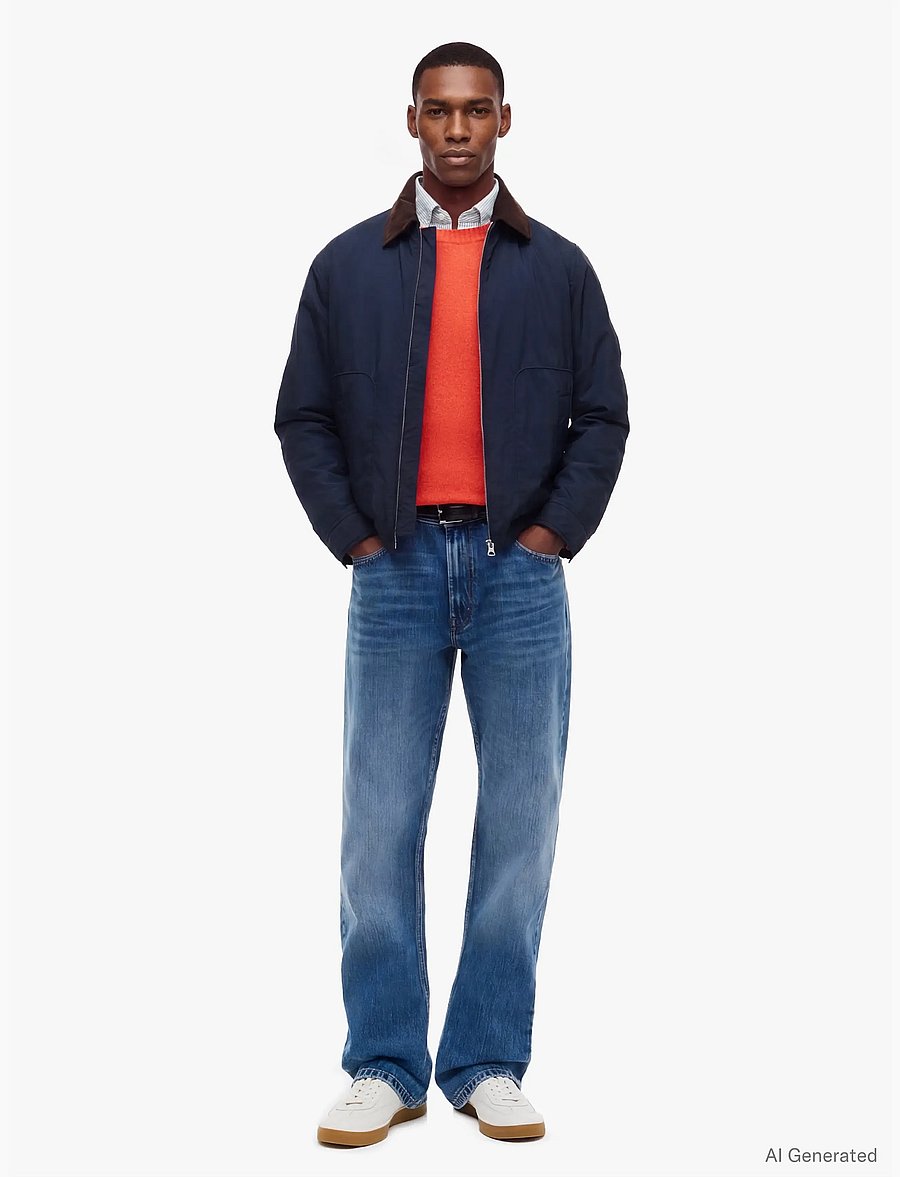 Tommy Hilfiger - LAMBSWOOL CREW NECK - rund hals - radiant orange heather - 4