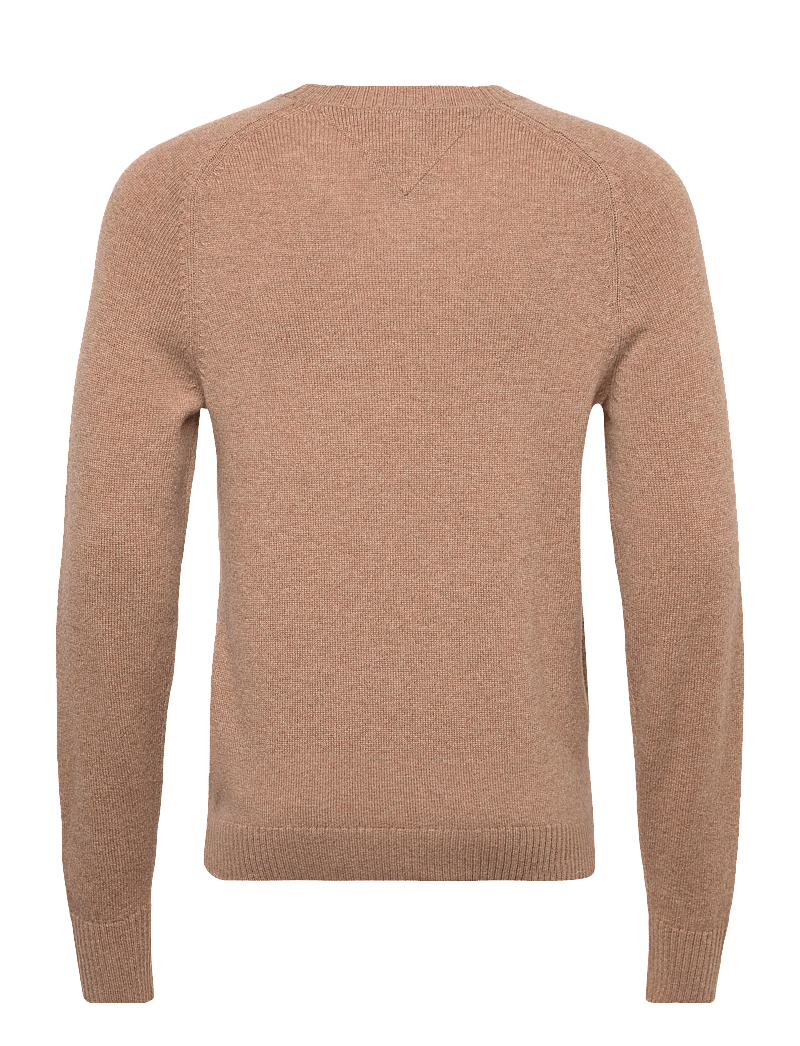 Tommy Hilfiger - LAMBSWOOL CREW NECK - rund hals - safari canvas heather - 1