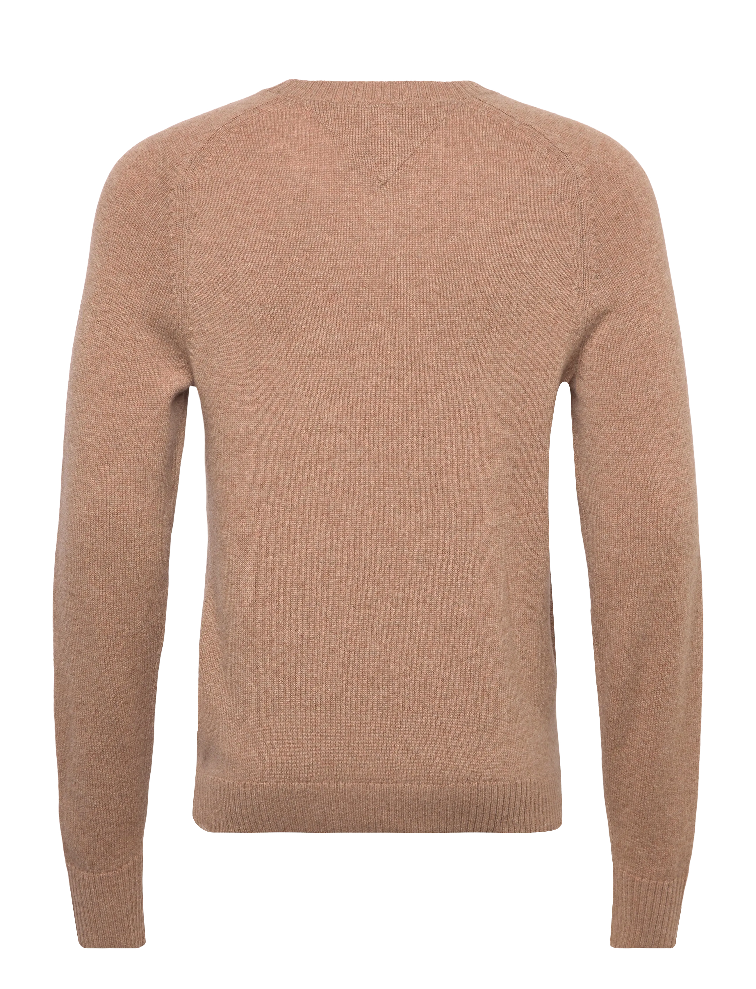 Tommy Hilfiger - LAMBSWOOL CREW NECK - stickade basplagg - safari canvas heather - 2