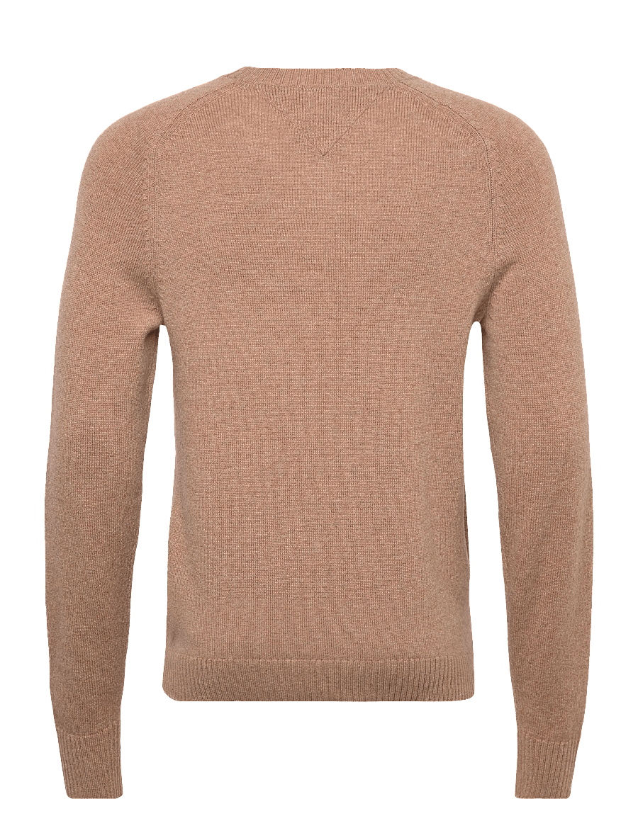 Tommy Hilfiger - LAMBSWOOL CREW NECK - Ümara kaelusega - safari canvas heather - 2
