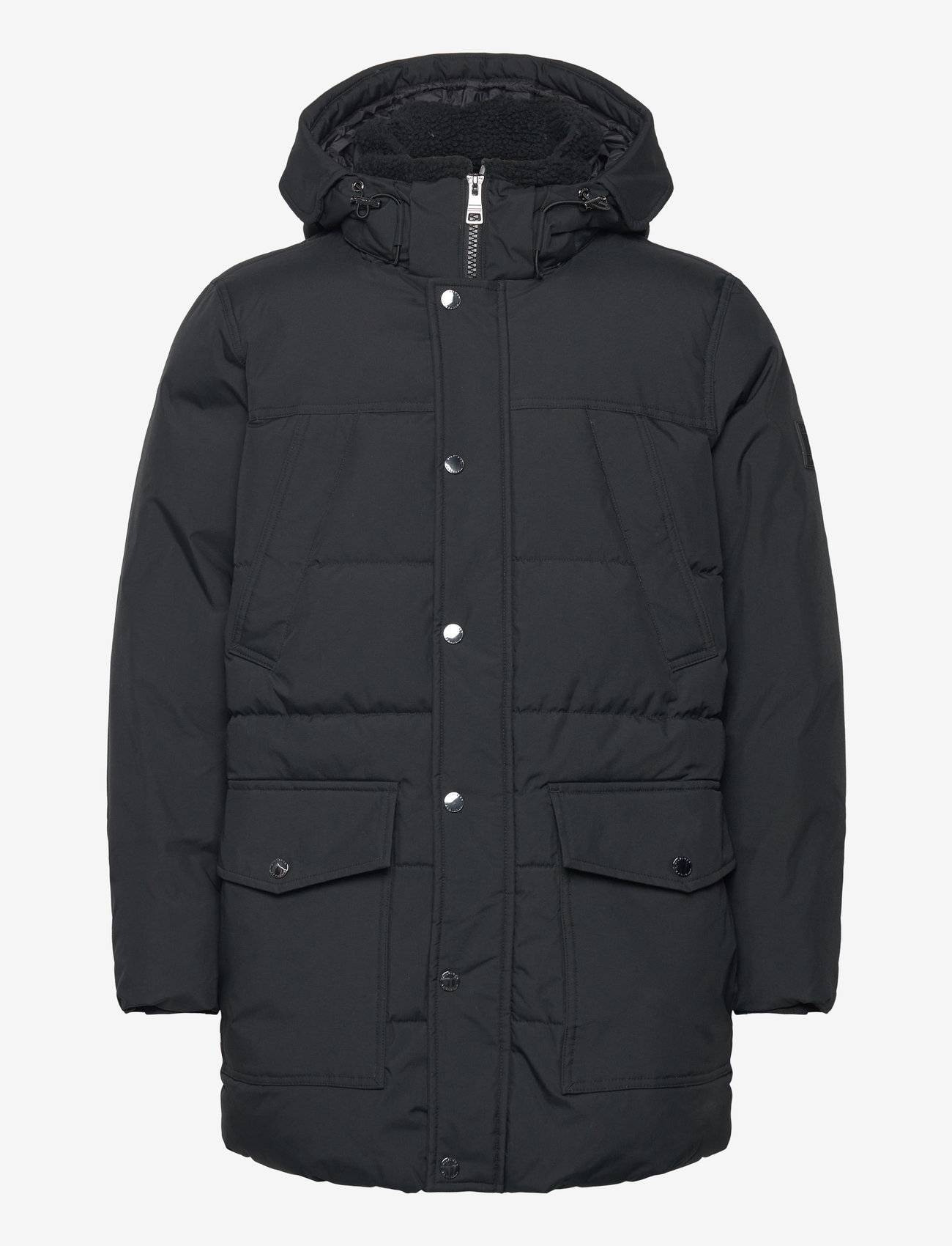 Tommy Hilfiger - ROCKIE UTILITY PARKA - vinterjakker - black - 0