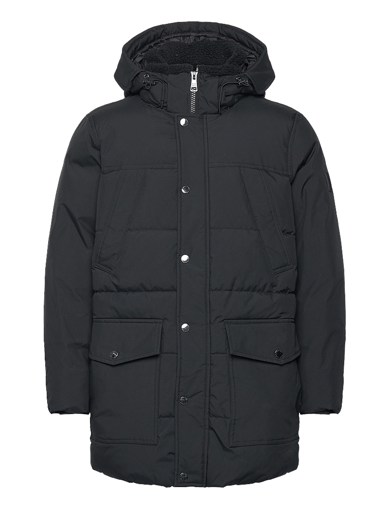 Tommy Hilfiger - ROCKIE UTILITY PARKA - winter jackets - black - 0
