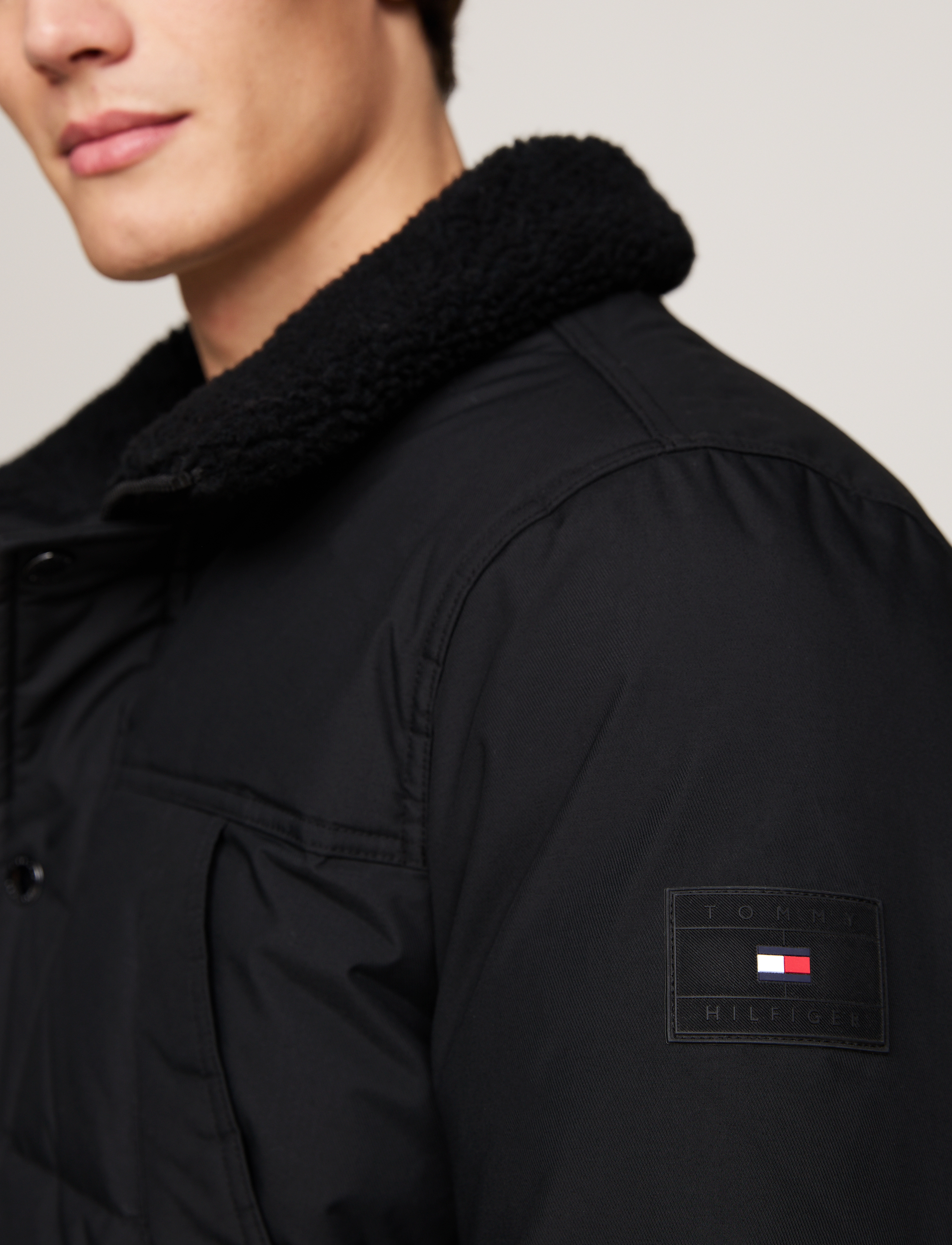Tommy Hilfiger - ROCKIE UTILITY PARKA - parkas - black - 2