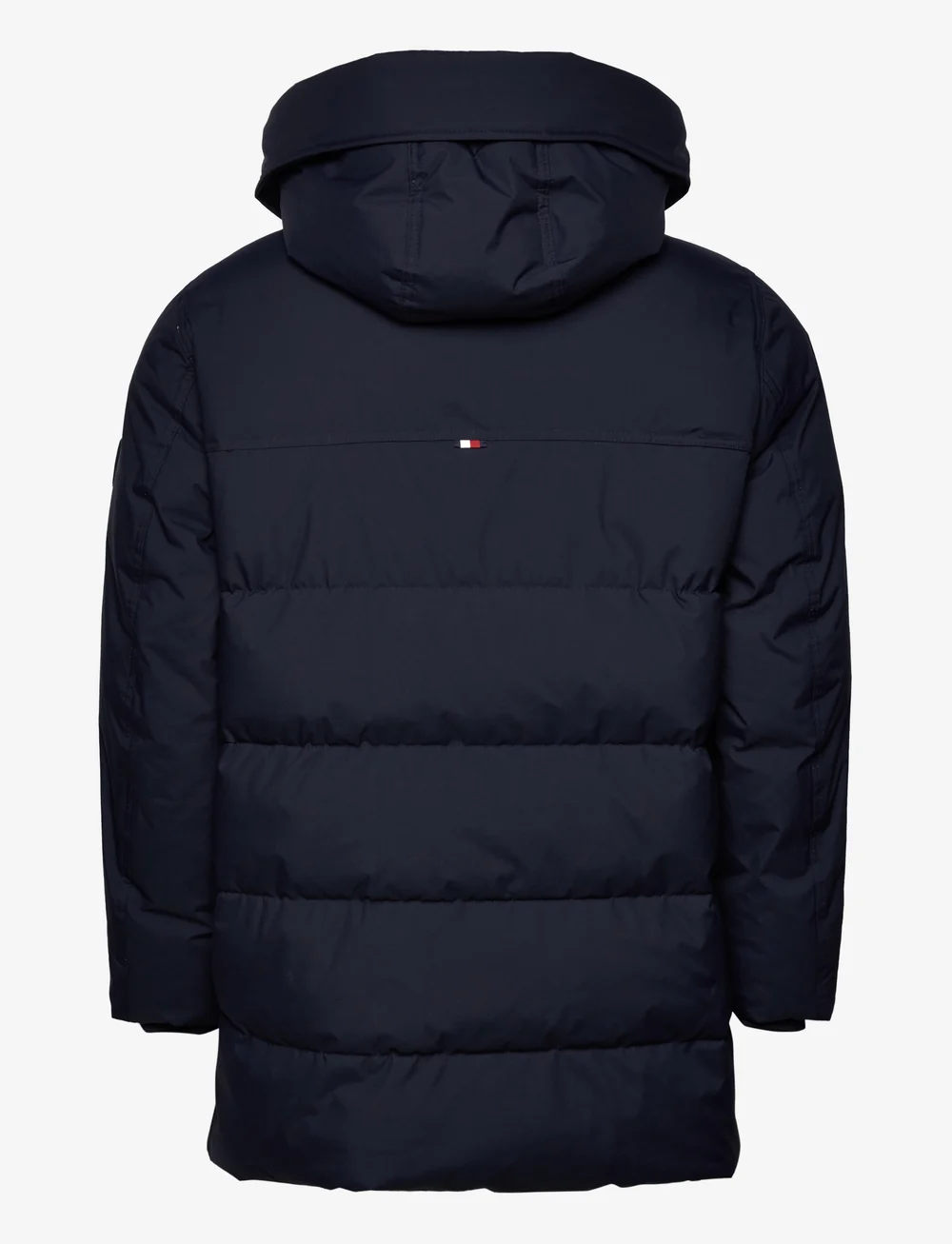Black tommy hilfiger parka sales