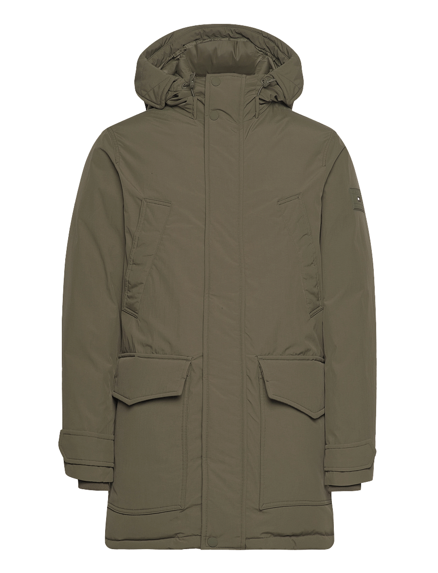 Tommy Hilfiger - ROCKIE DOWN PARKA - army green - 0