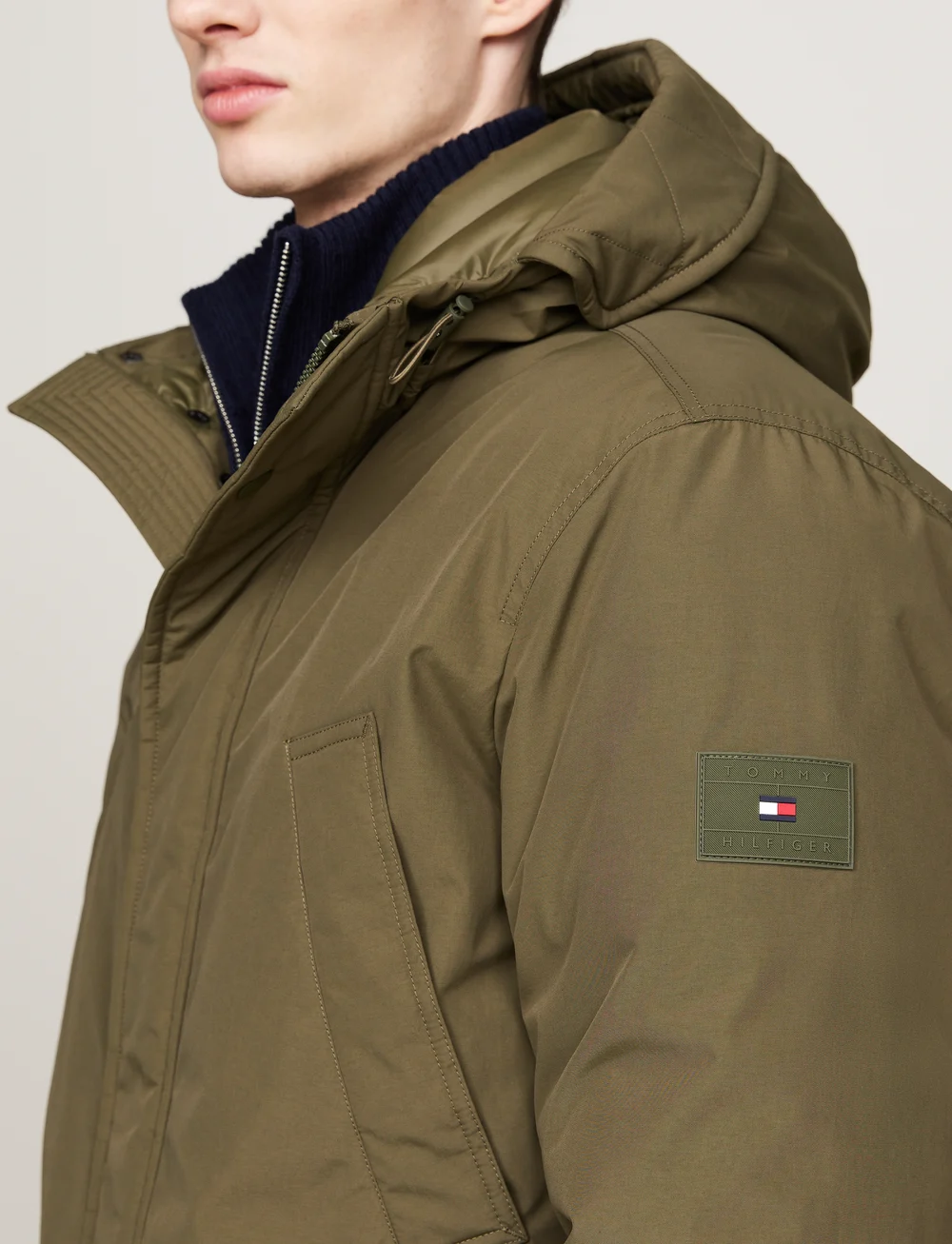 Tommy Hilfiger - ROCKIE DOWN PARKA - vinterjackor - army green - 2