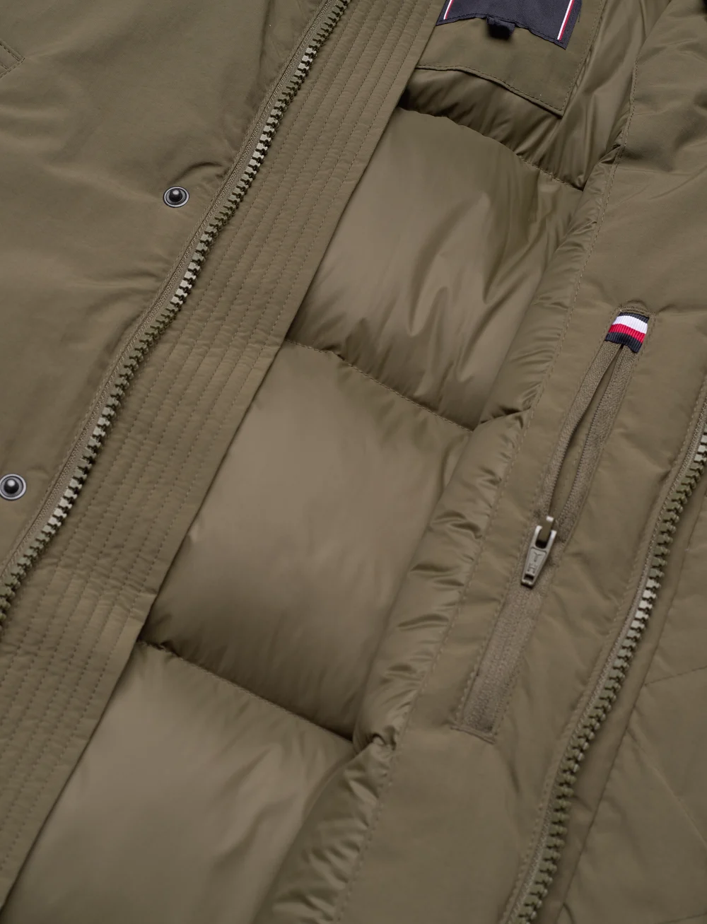 Tommy Hilfiger - ROCKIE DOWN PARKA - vinterjackor - army green - 4