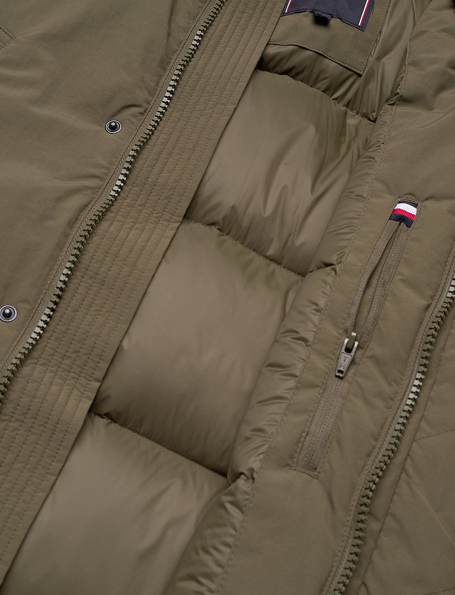 Tommy Hilfiger - ROCKIE DOWN PARKA - army green - 4