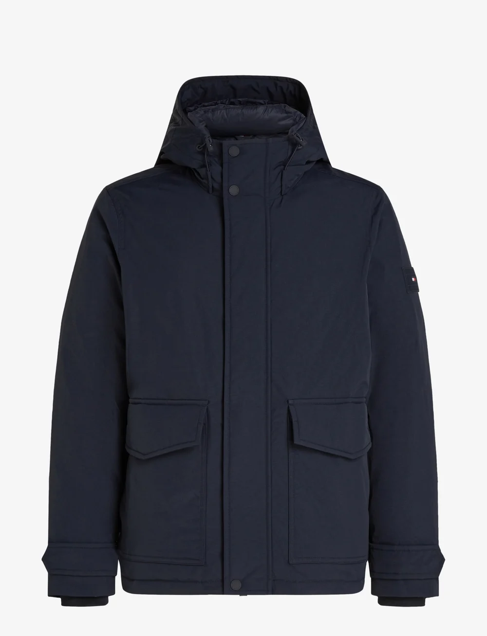 Tommy Hilfiger - ROCKIE DOWN HOODED JACKET - winter jackets - desert sky - 0