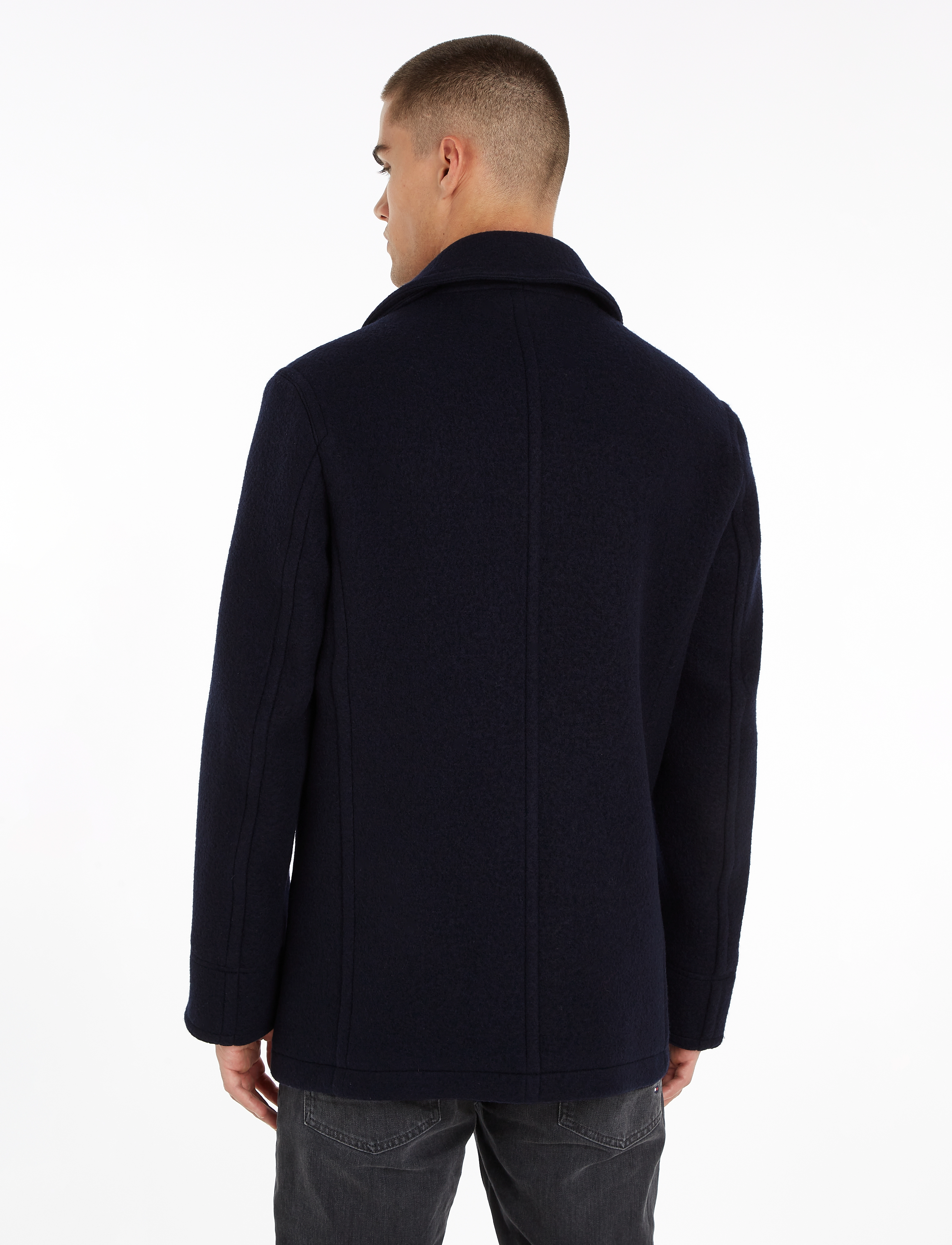 Tommy Hilfiger - THE PREMIUM CLASSIC PEACOAT - desert sky - 3