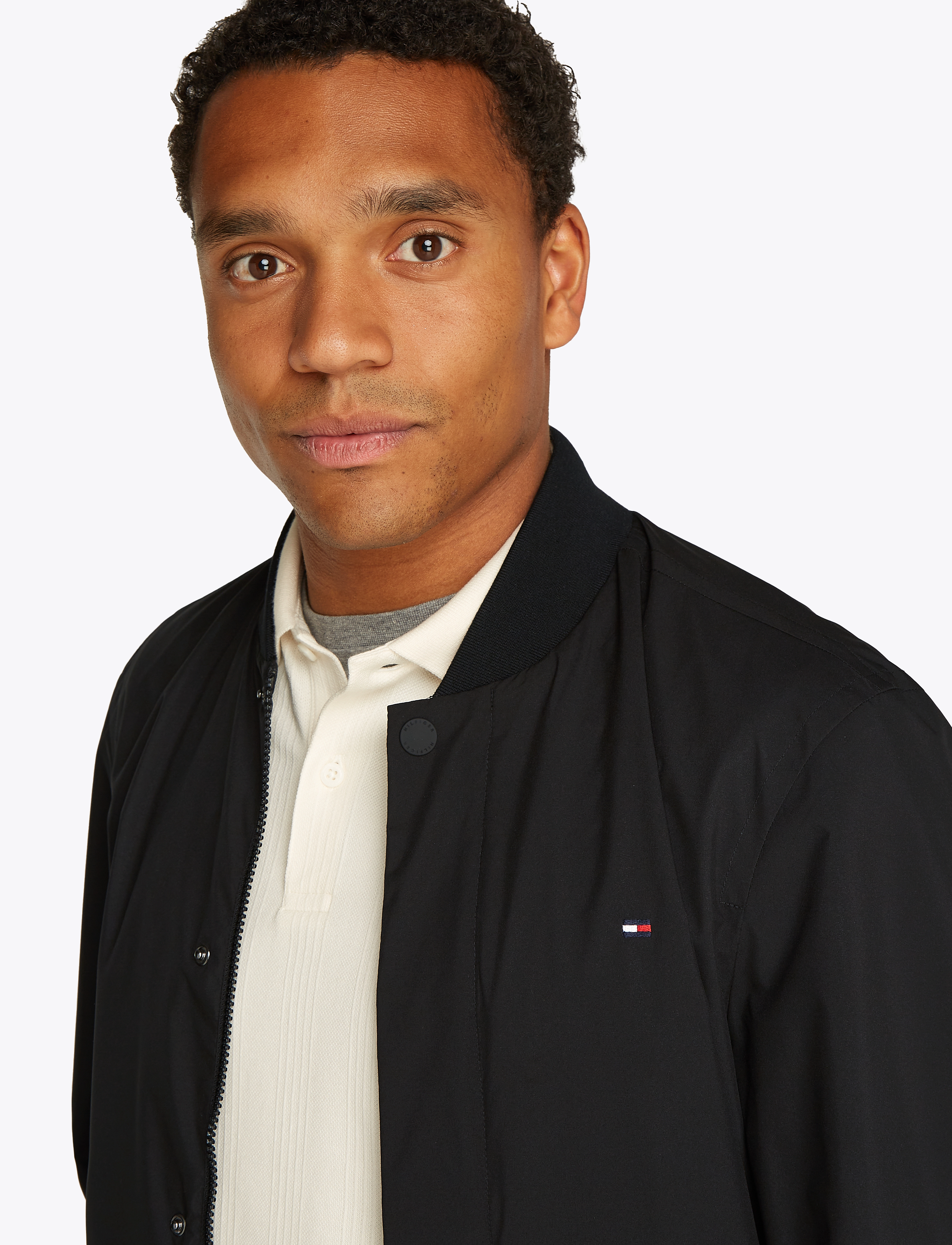 Tommy Hilfiger - TECH LIGHTWEIGHT BOMBER - Üleriided - black - 4