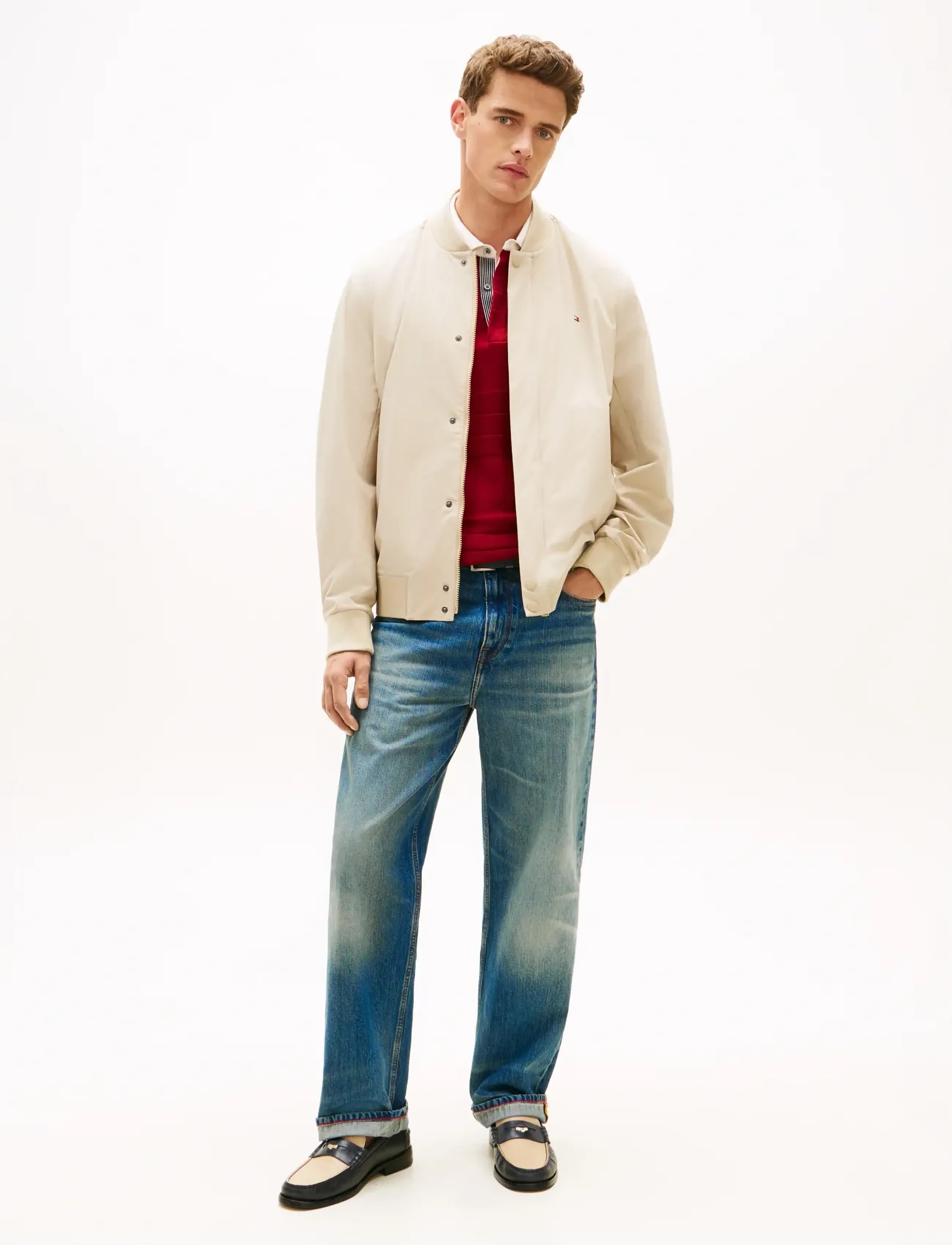 Tommy Hilfiger - TECH LIGHTWEIGHT BOMBER - vårjackor - sandalwood - 3