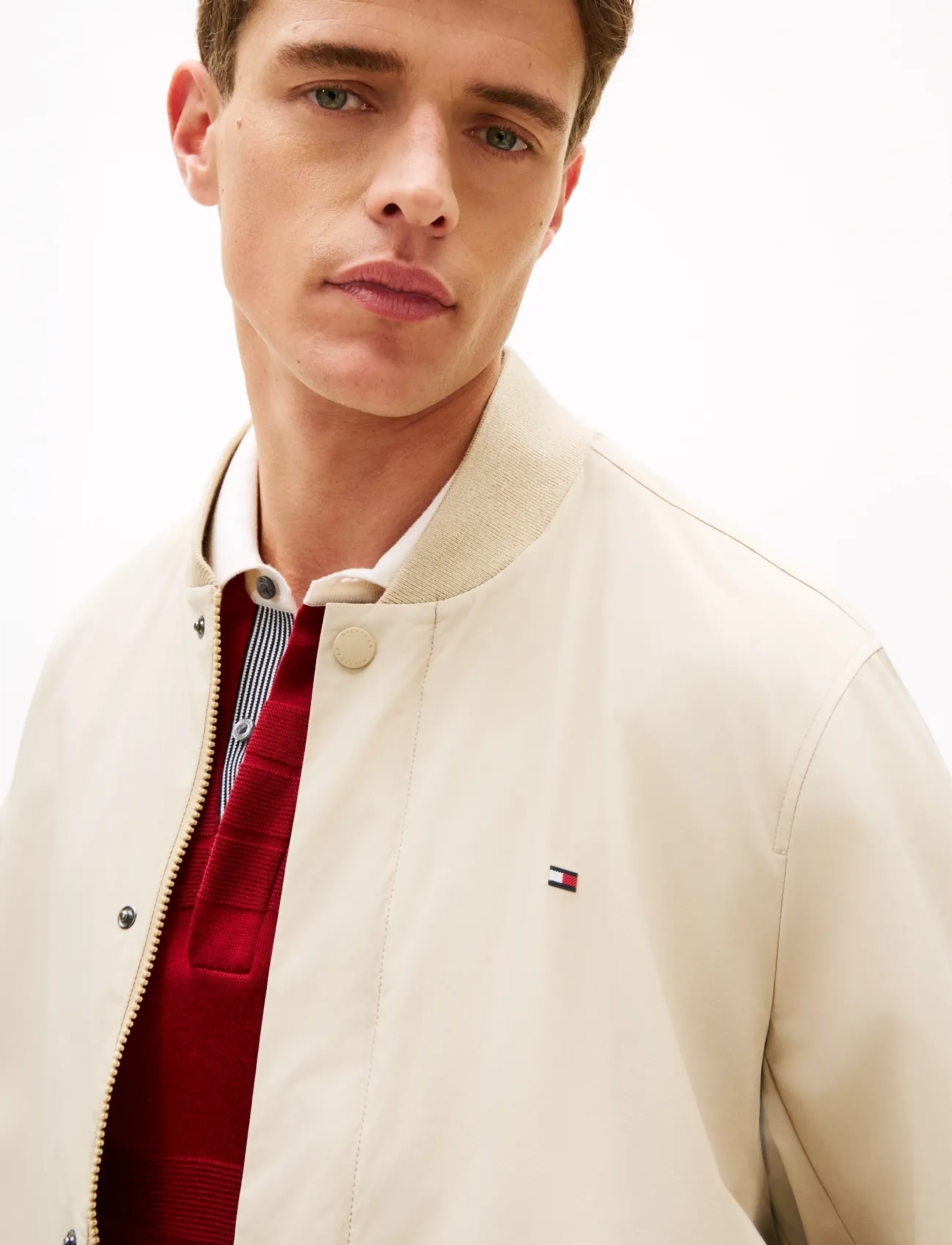 Tommy Hilfiger - TECH LIGHTWEIGHT BOMBER - vårjackor - sandalwood - 4