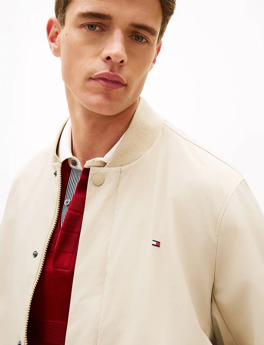 Tommy Hilfiger - TECH LIGHTWEIGHT BOMBER - vårjackor - sandalwood - 4