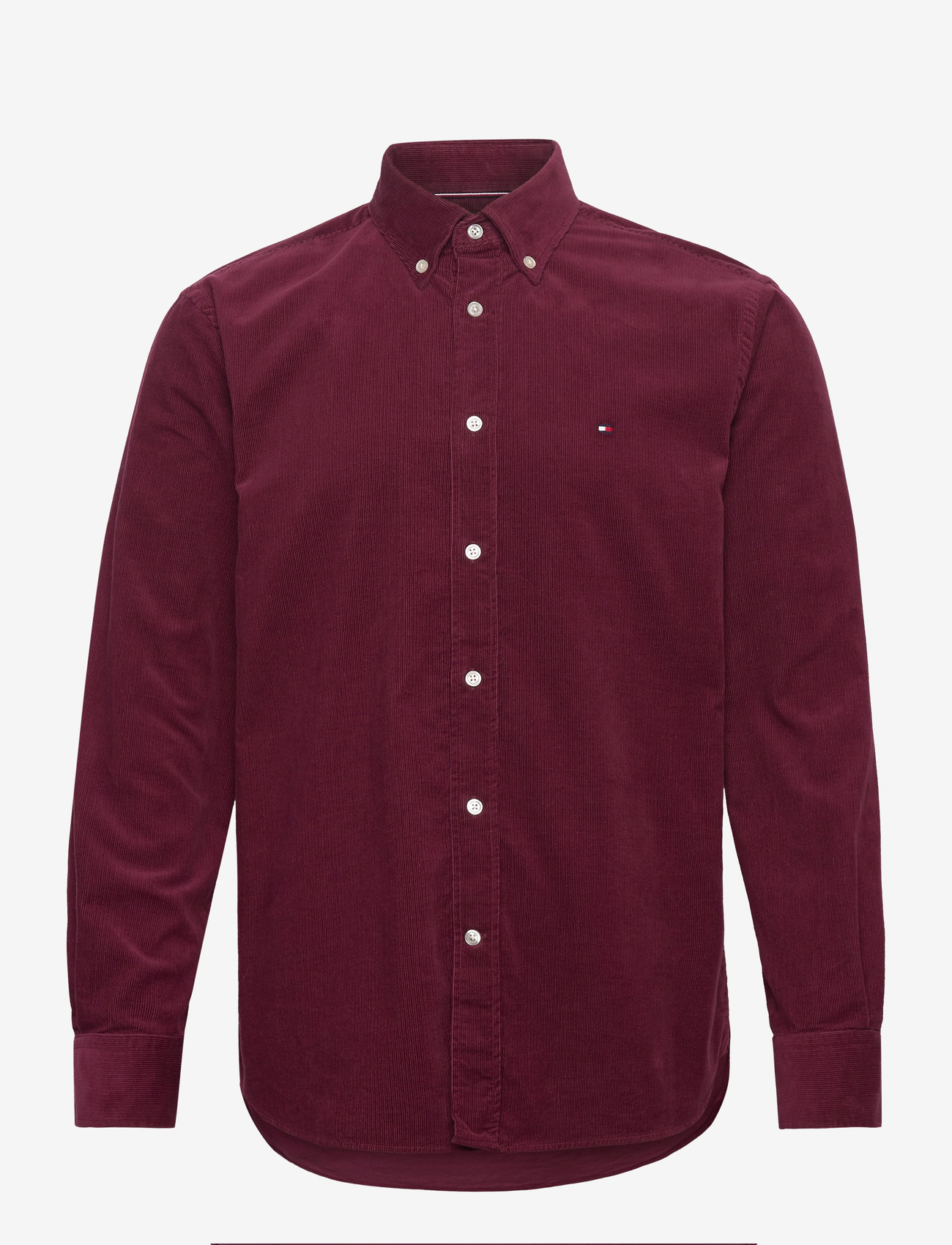 Tommy Hilfiger - SOLID CORDUROY RF SHIRT - deep rouge - 1