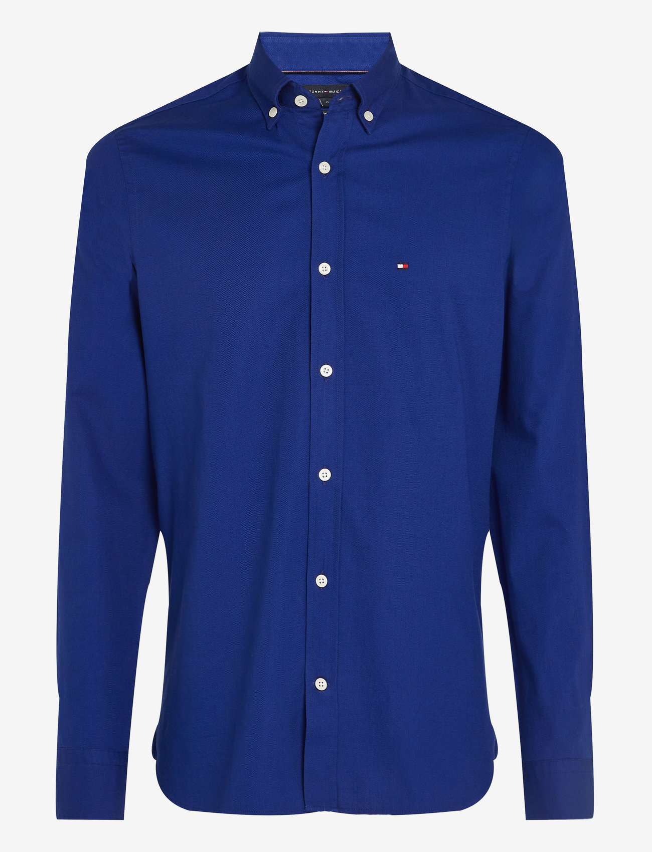 Tommy Hilfiger - FLEX DOBBY SF SHIRT - casual hemden - navy - 0