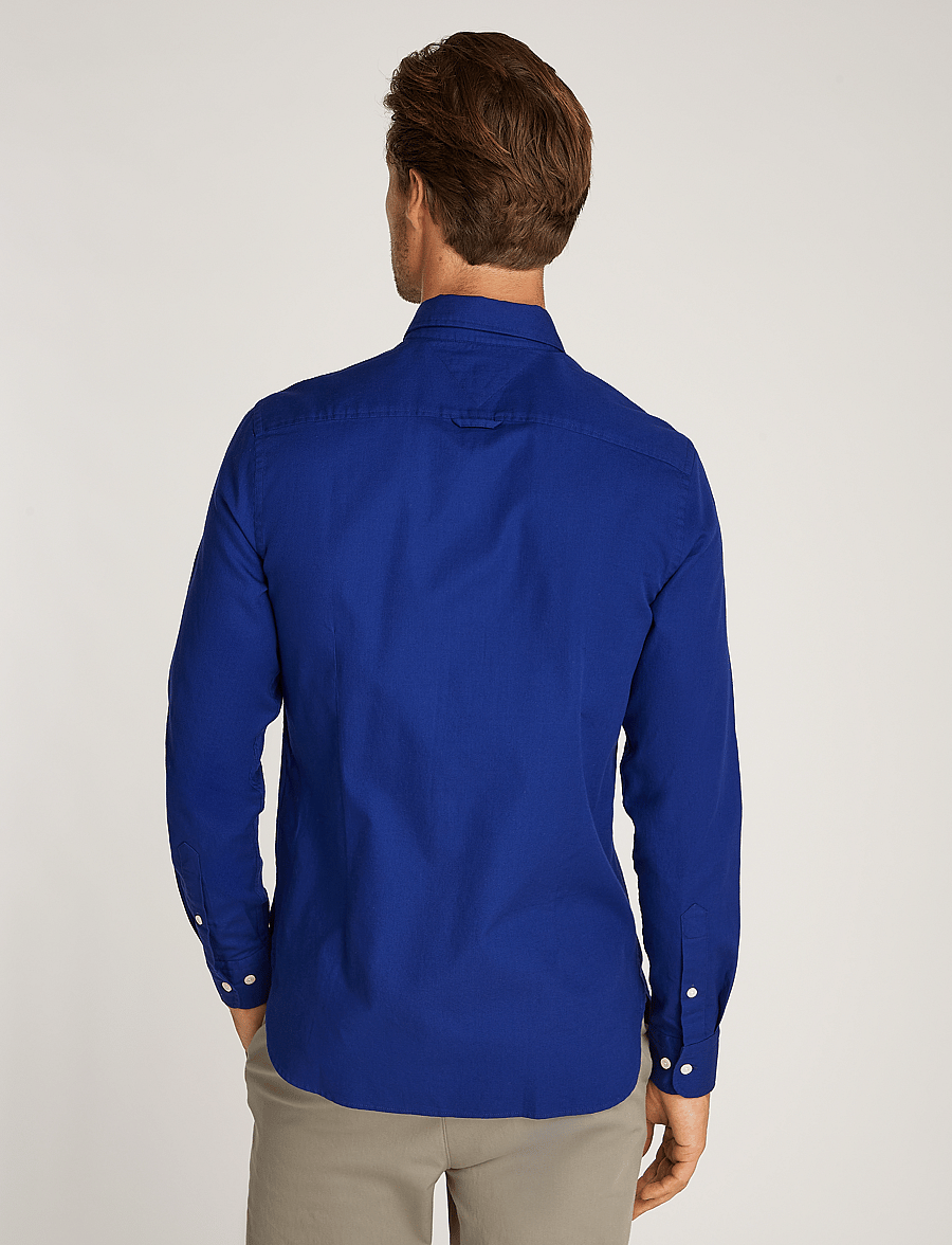 Tommy Hilfiger - FLEX DOBBY SF SHIRT - navy - 2