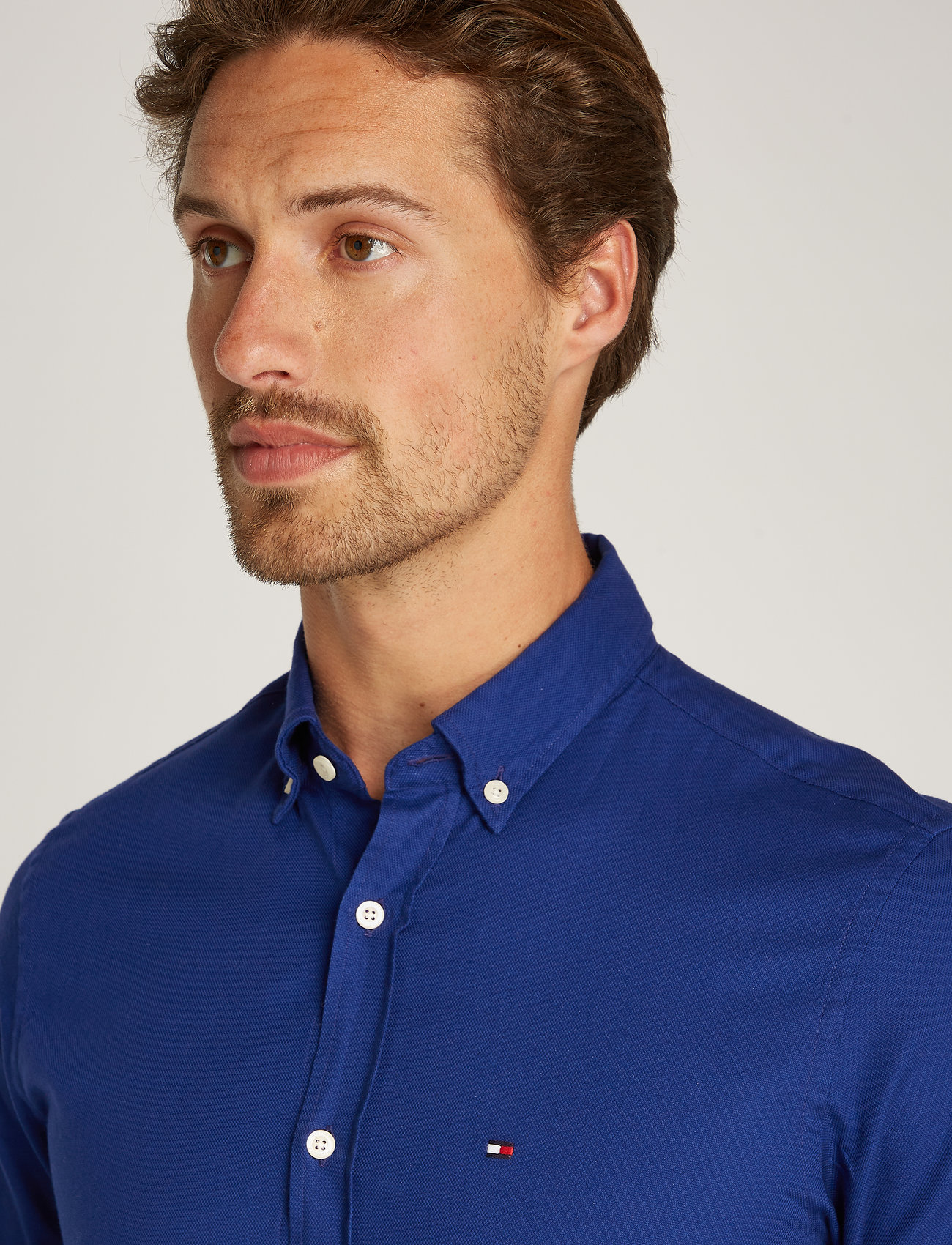 Tommy Hilfiger - FLEX DOBBY SF SHIRT - casual hemden - navy - 5