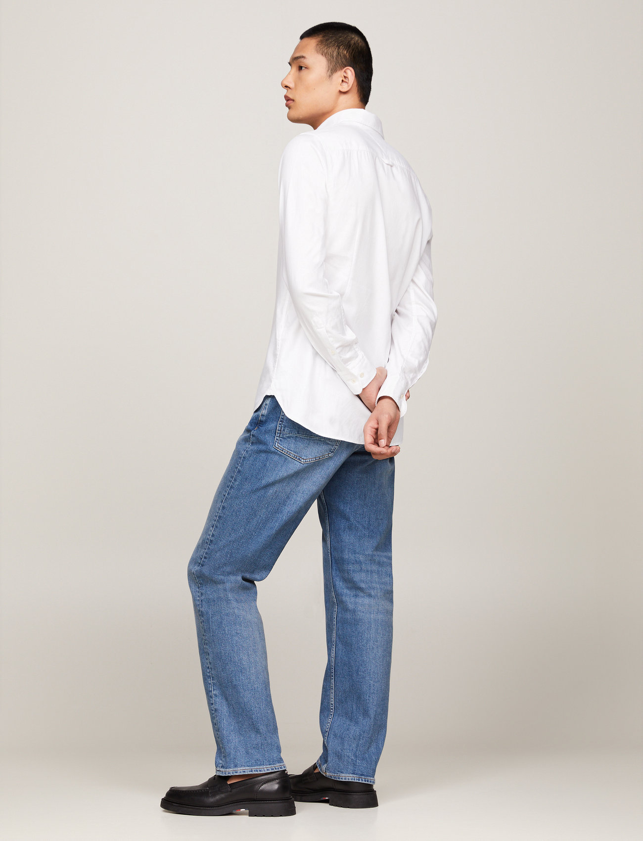 Tommy Hilfiger - FLEX DOBBY SF SHIRT - optic white - 2