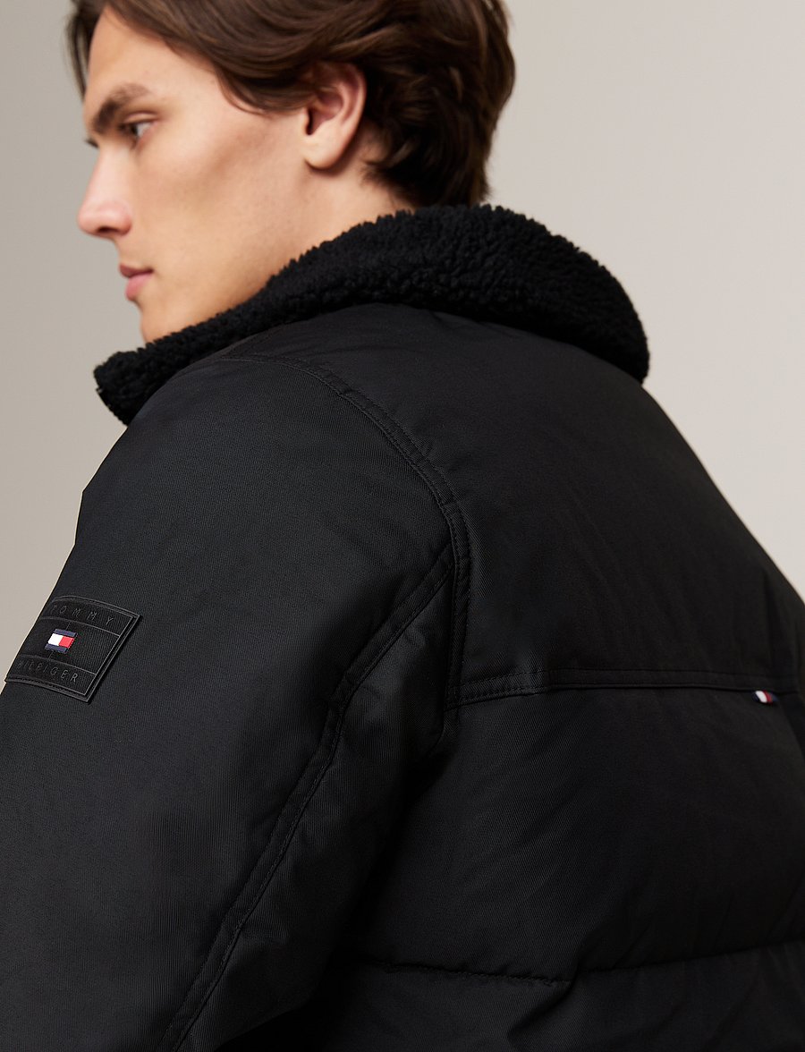 Tommy Hilfiger - ROCKIE UTILITY HOODED JACKET - forede jakker - black - 2