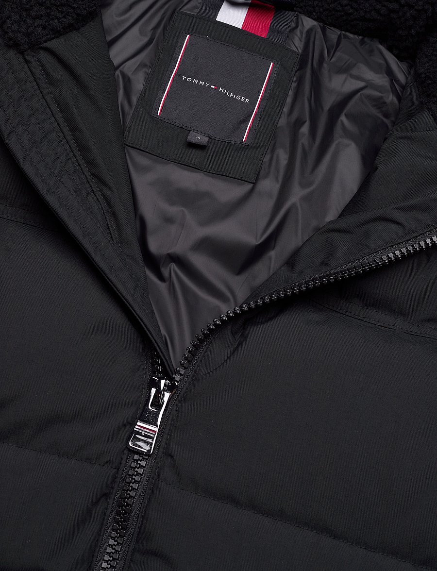 Tommy Hilfiger - ROCKIE UTILITY HOODED JACKET - forede jakker - black - 3