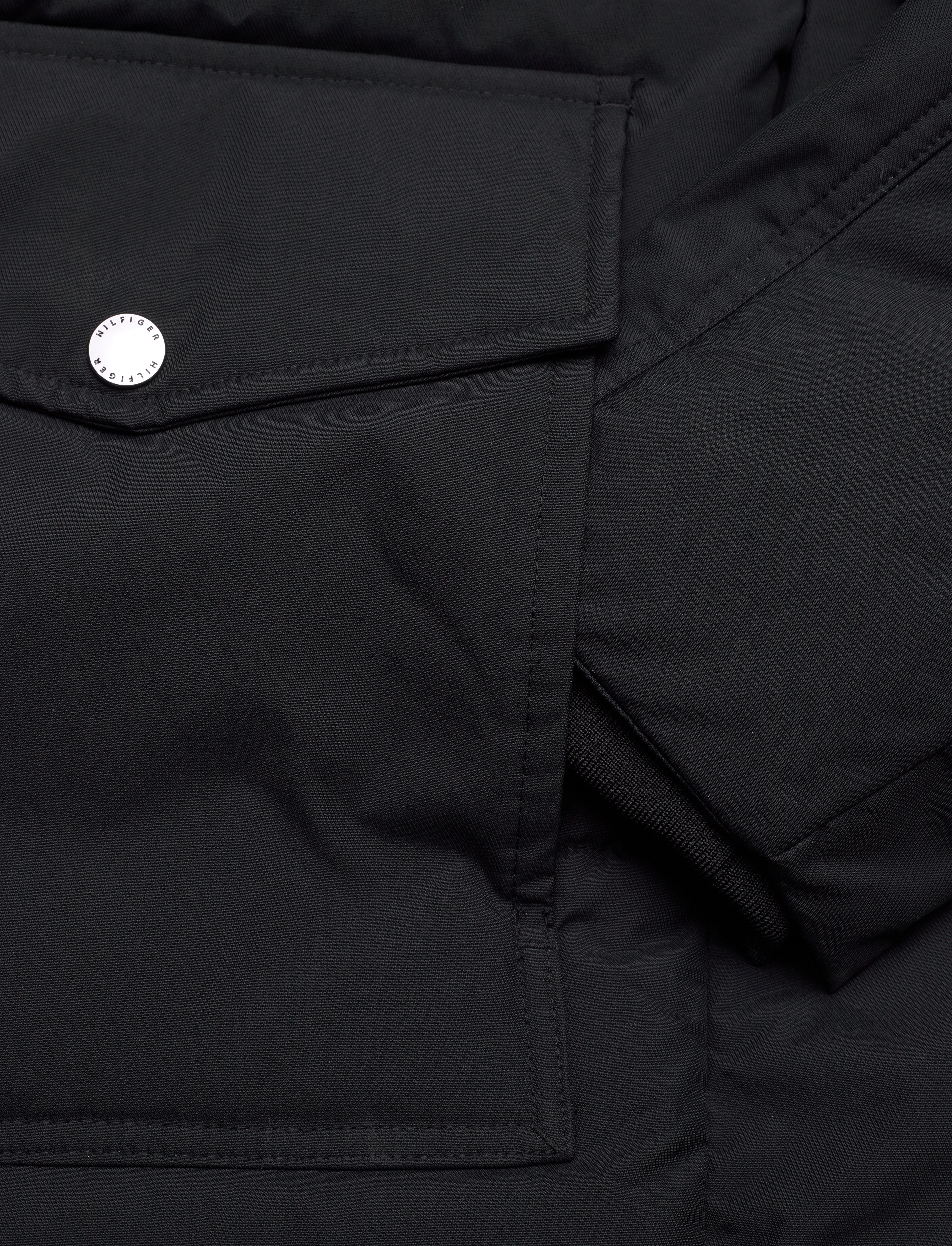 Tommy Hilfiger - ROCKIE UTILITY HOODED JACKET - forede jakker - black - 4