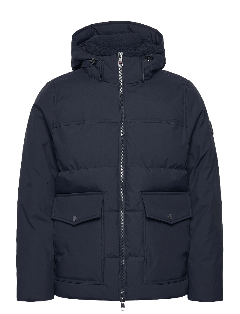 Tommy Hilfiger - ROCKIE UTILITY HOODED JACKET - forede jakker - desert sky - 0