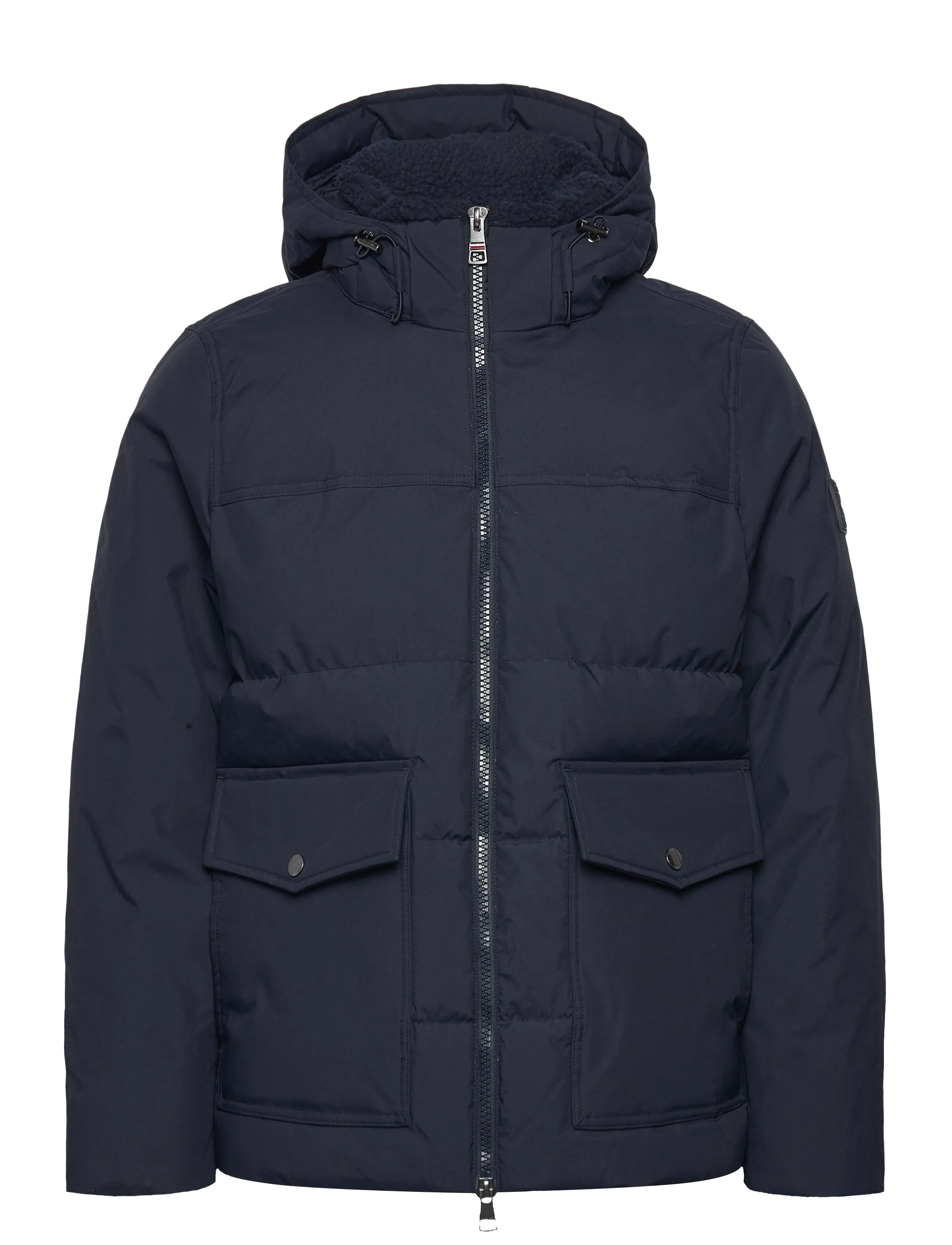Tommy Hilfiger ROCKIE UTILITY HOODED JACKET - Winterjacken - DESERT SKY / navy