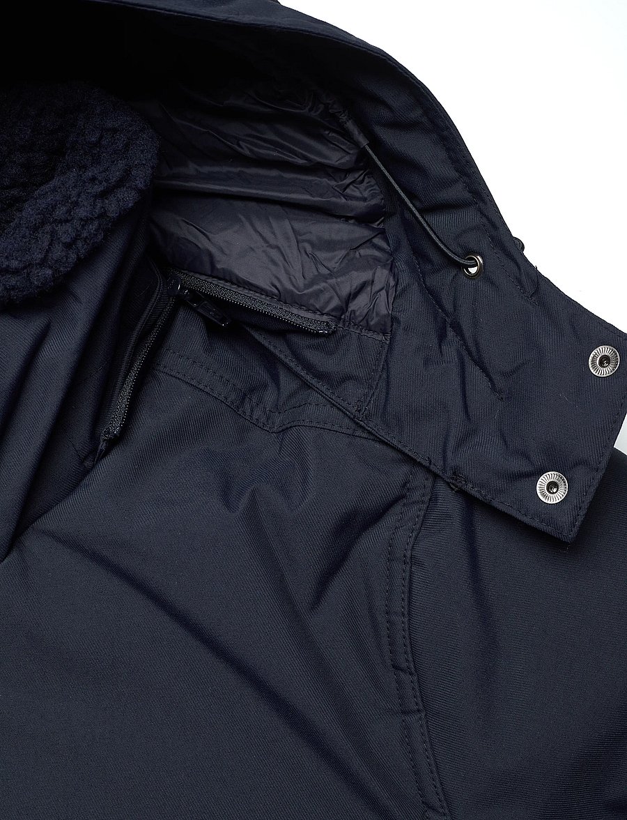 Tommy Hilfiger - ROCKIE UTILITY HOODED JACKET - kurtki puchowe - desert sky - 3