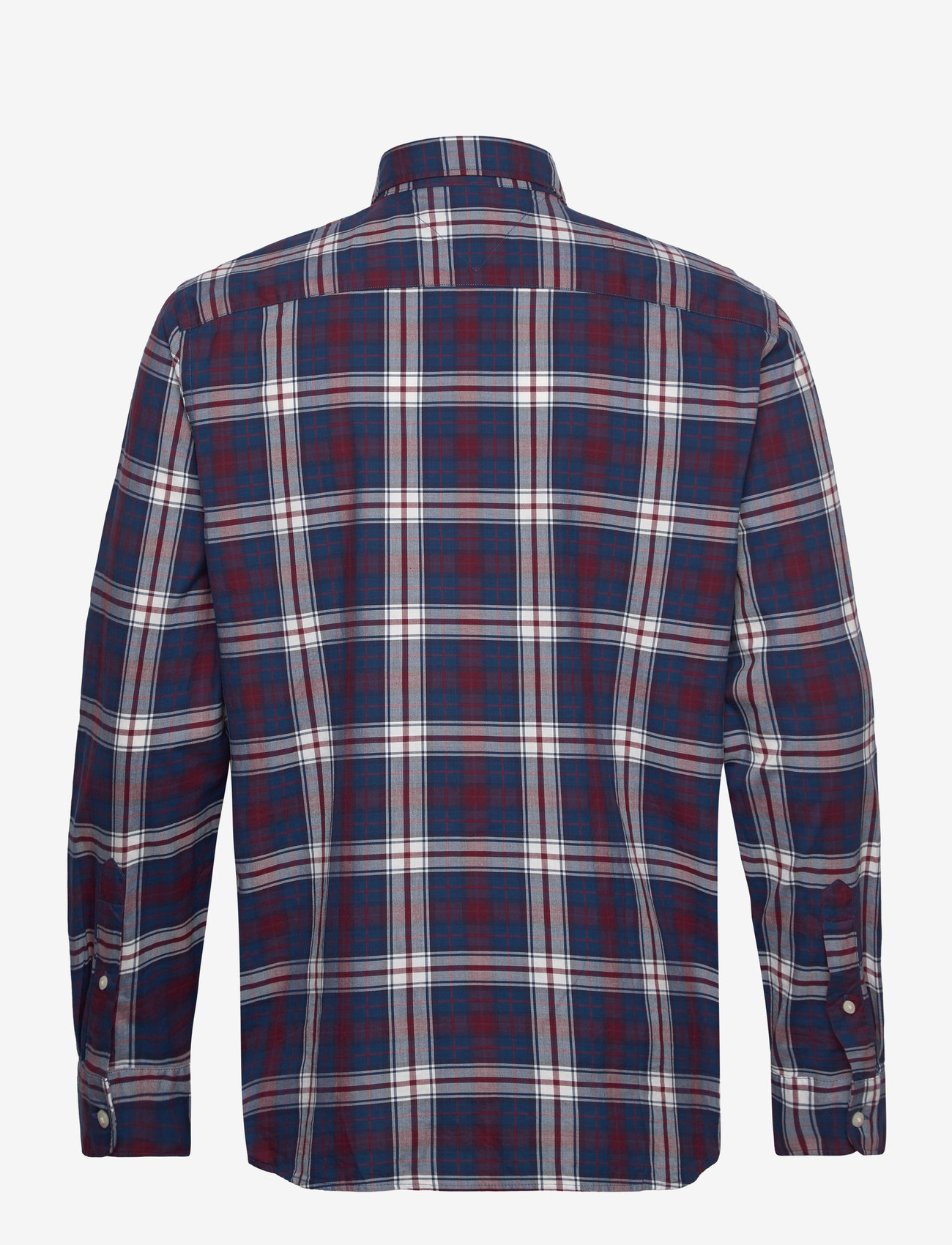Tommy Hilfiger - FLEX POPLIN TOMMY TARTAN RF SHRT - deep indigo / rouge check - 1